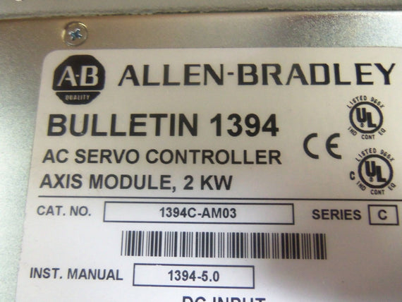 ALLEN BRADLEY 1394C-AM03 SER. C AC SERVO CONTROLLER *NEW IN BOX*
