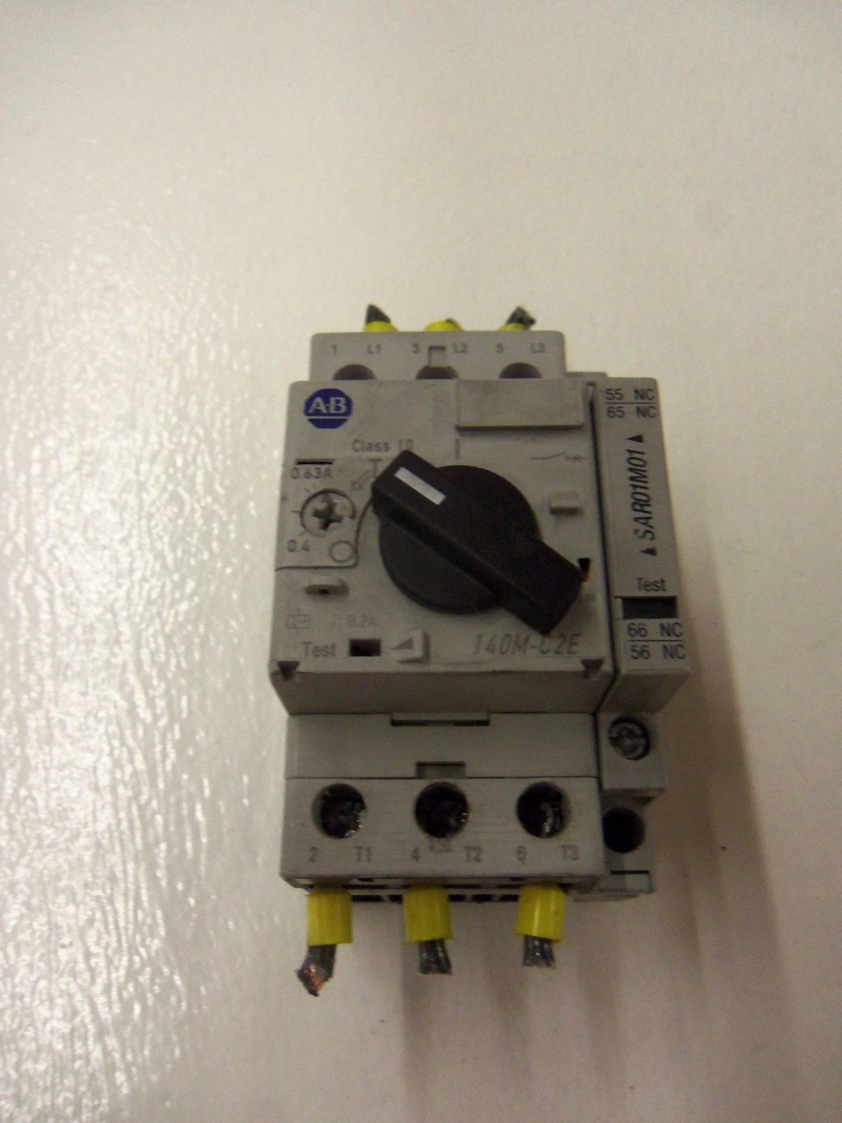ALLEN BRADLEY 140M-C2E-A63 SERIES C W/ 140M-C-A SERIES A *USED*
