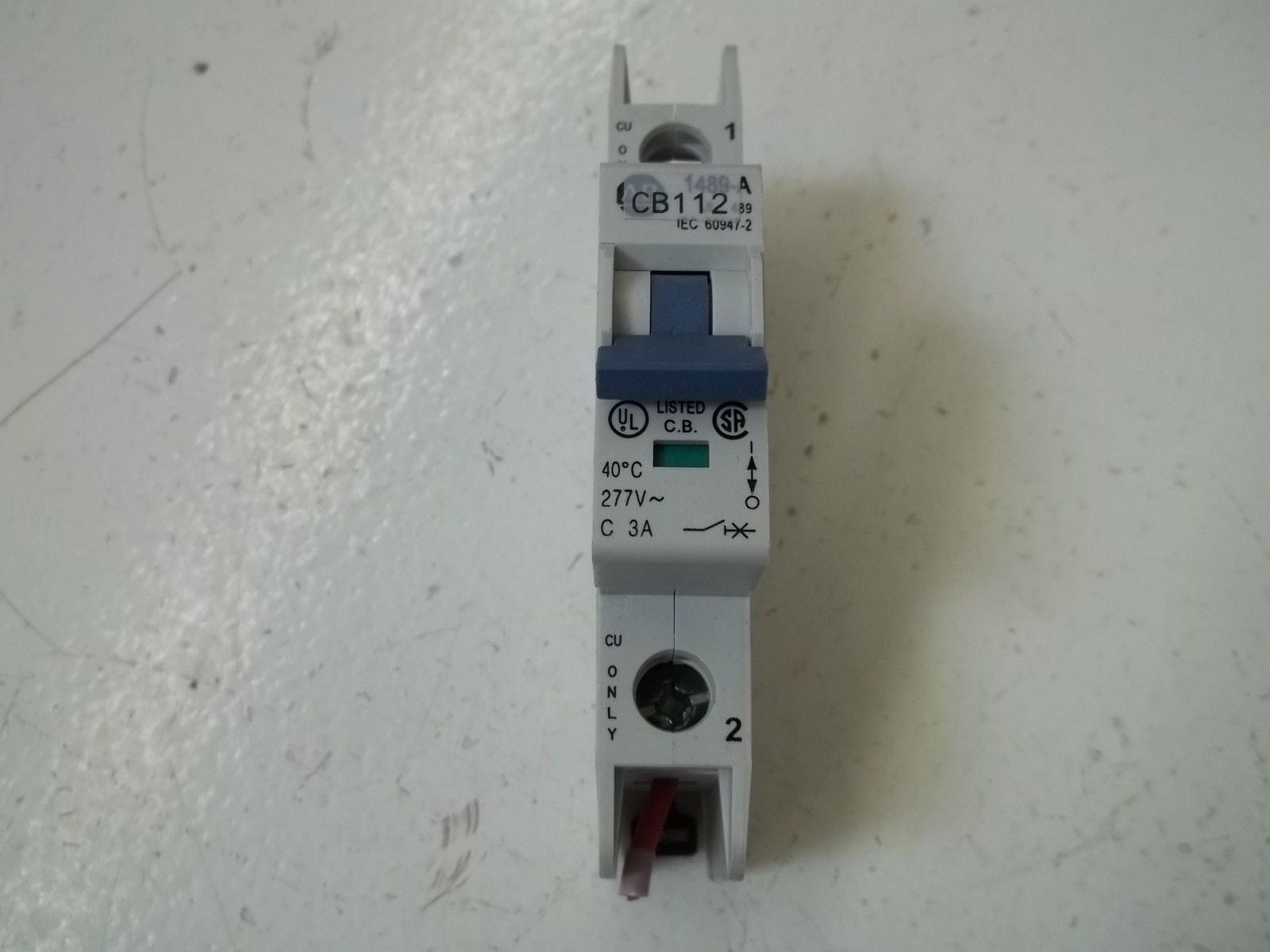 ALLEN BRADLEY 1489-A1C030 SER. A CIRCUIT BREAKER *USED*