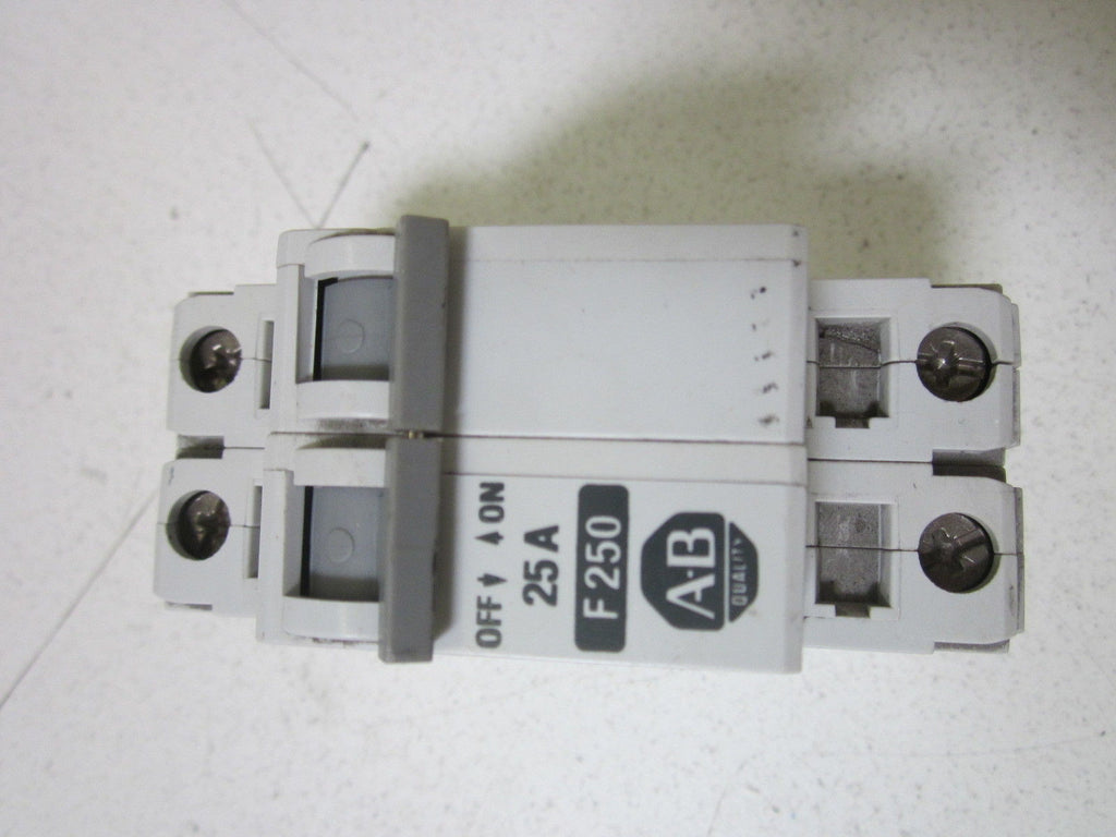 ALLEN BRADLEY 1492-CB2F250 SER. B CIRCUIT BREAKER 25A *USED*