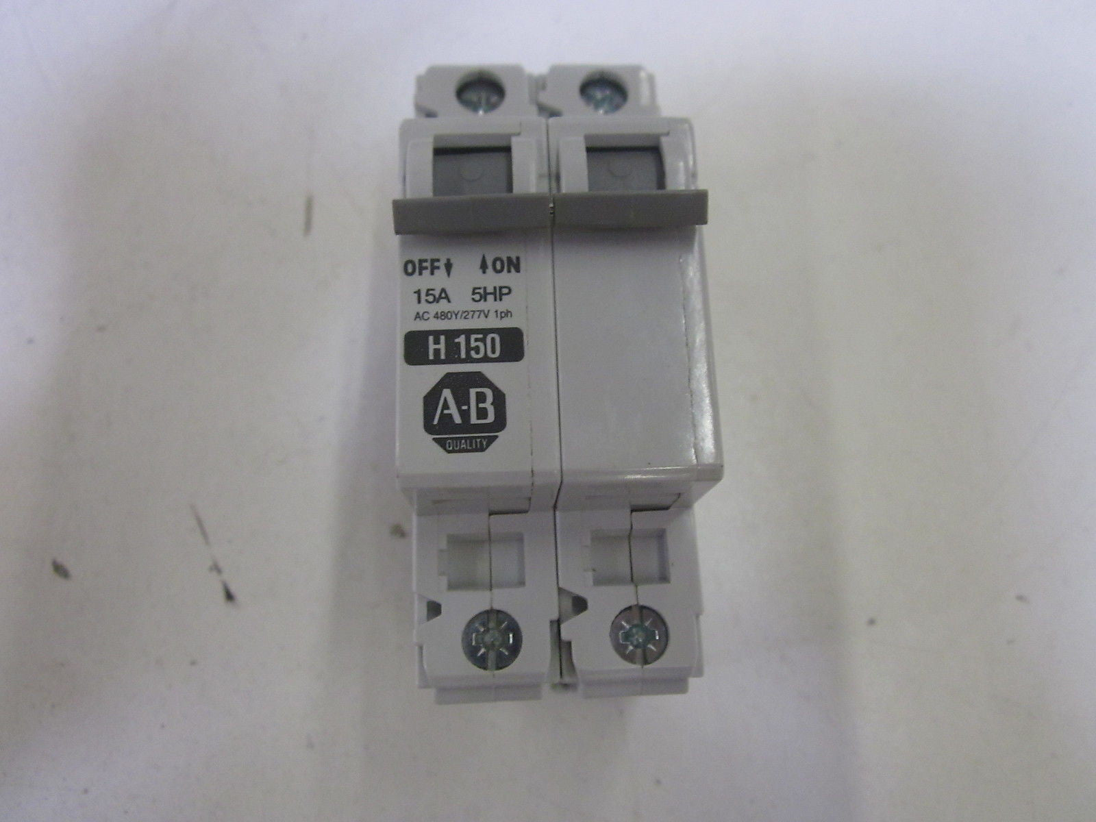ALLEN BRADLEY 1492-CB2H150 SER. C CIRCUIT BREAKER 15A 5HP *NEW NO BOX*