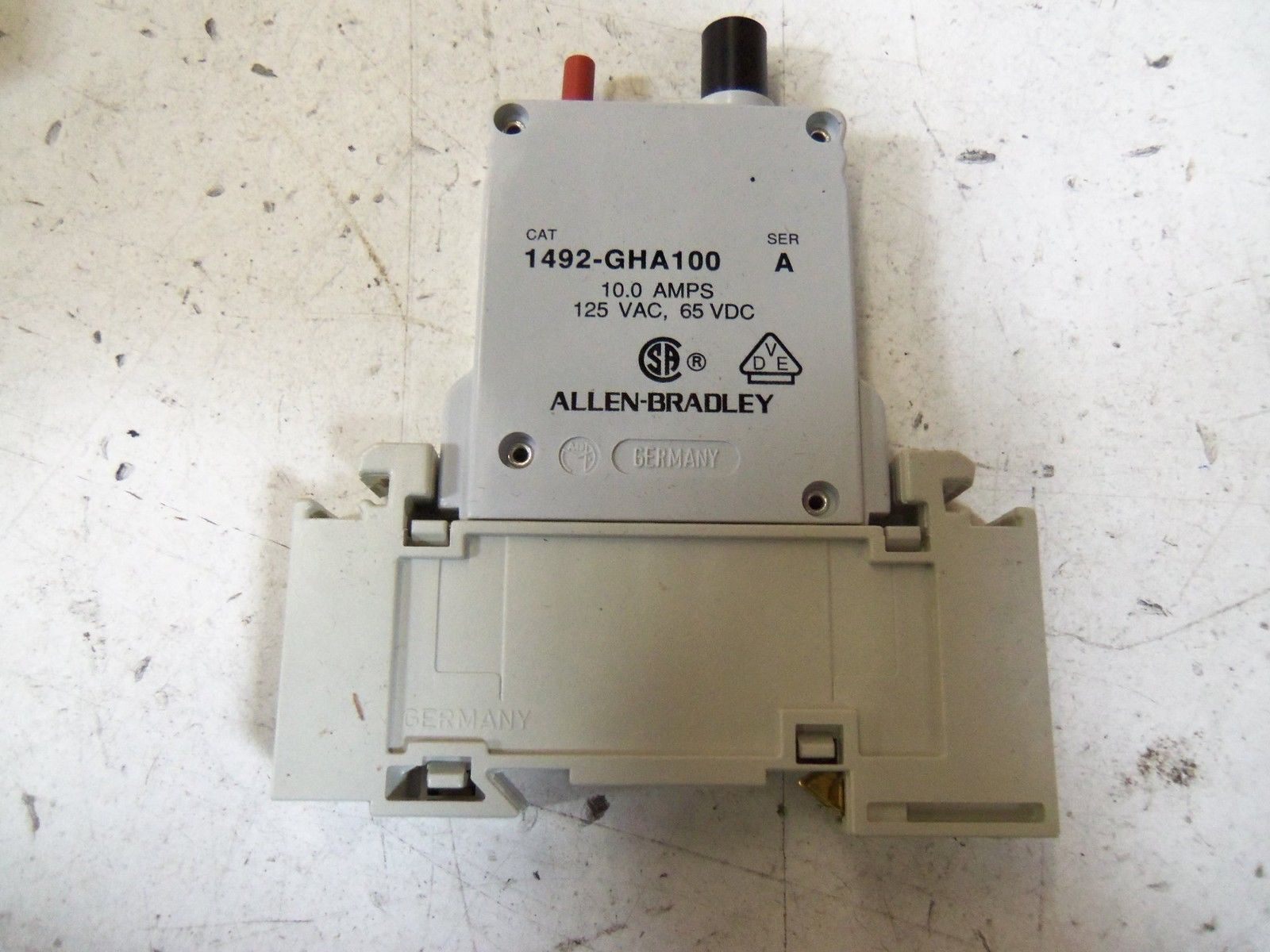 ALLEN BRADLEY 1492-GHA100 SER. A CIRCUIT BREAKER 10A *NEW IN BOX*