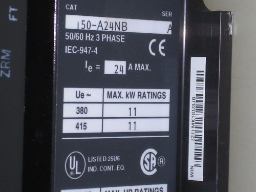 ALLEN BRADLEY 150-A24NB SER. A  MOTOR CONTROLLER *NEW NO BOX*