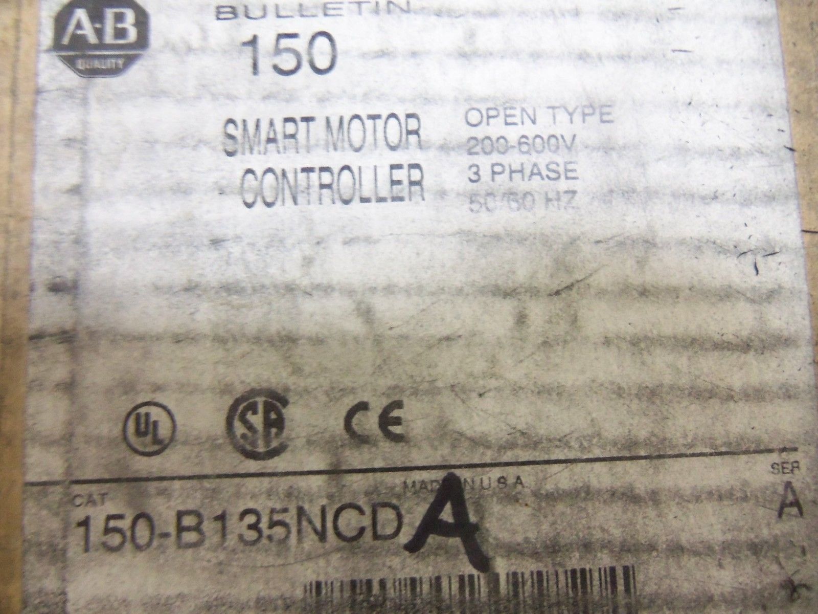 Allen Bradley 150B135NCD NSFP ** GENUINE ** 150 B135NCD