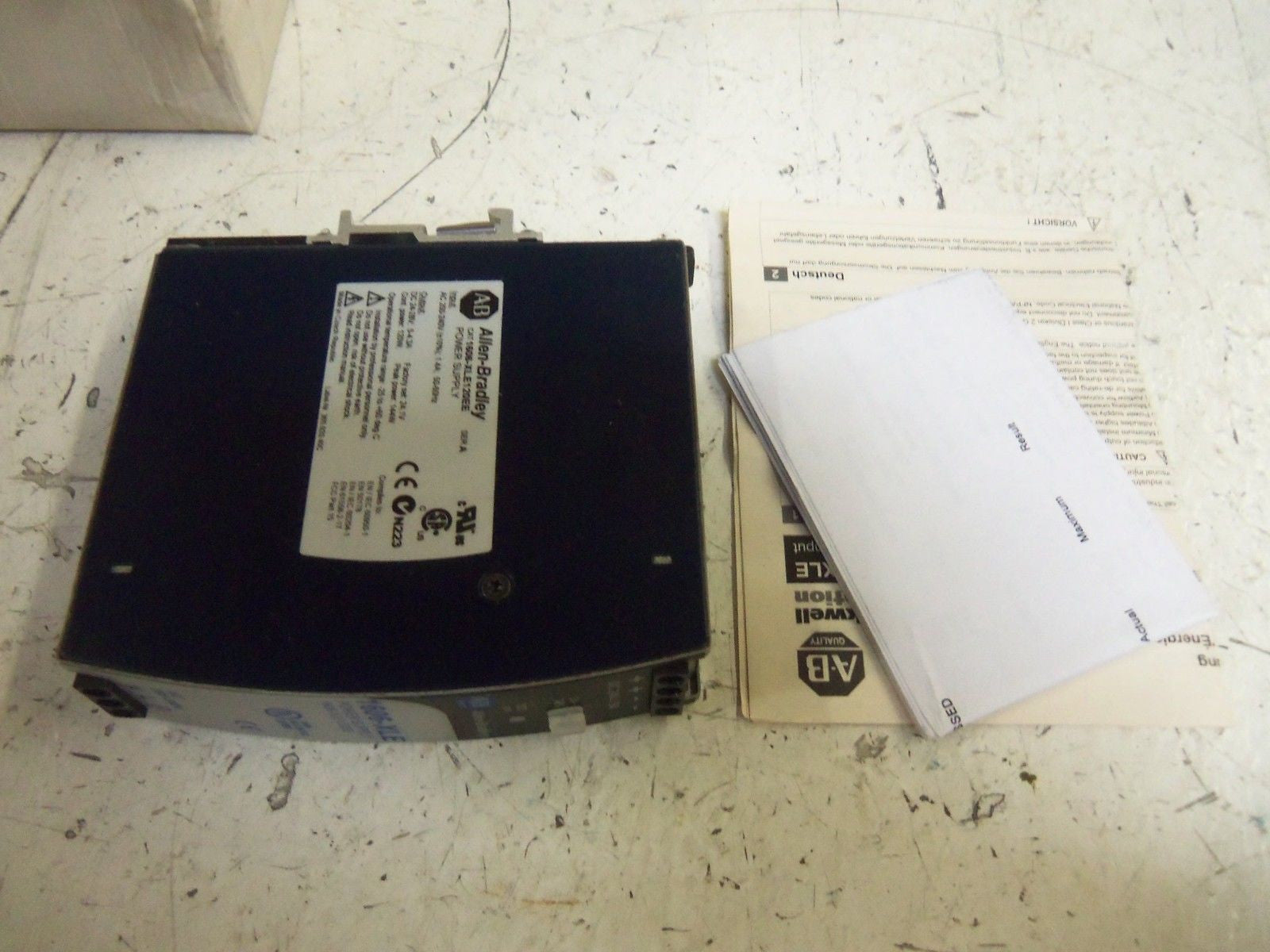 ALLEN BRADLEY 1606-XLE120EE SER. A POWER SUPPLY *NEW IN BOX*