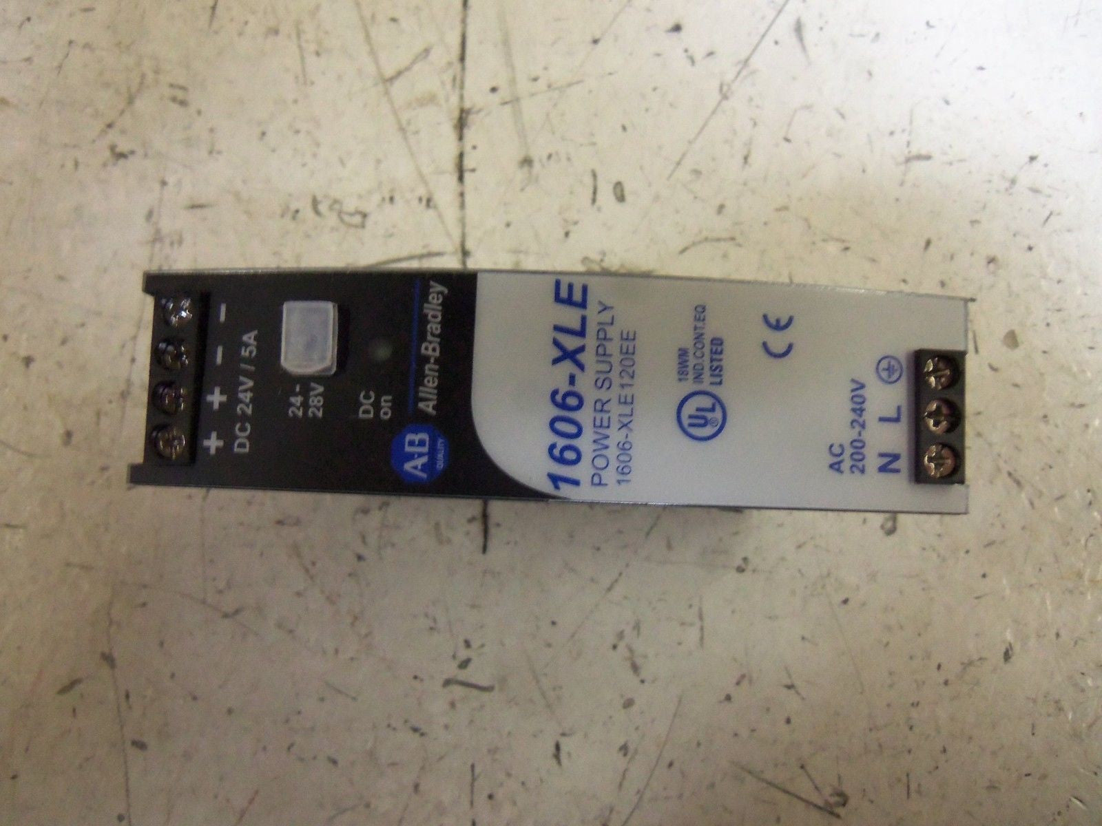 ALLEN BRADLEY 1606-XLE120EE SER. A POWER SUPPLY *NEW IN BOX*