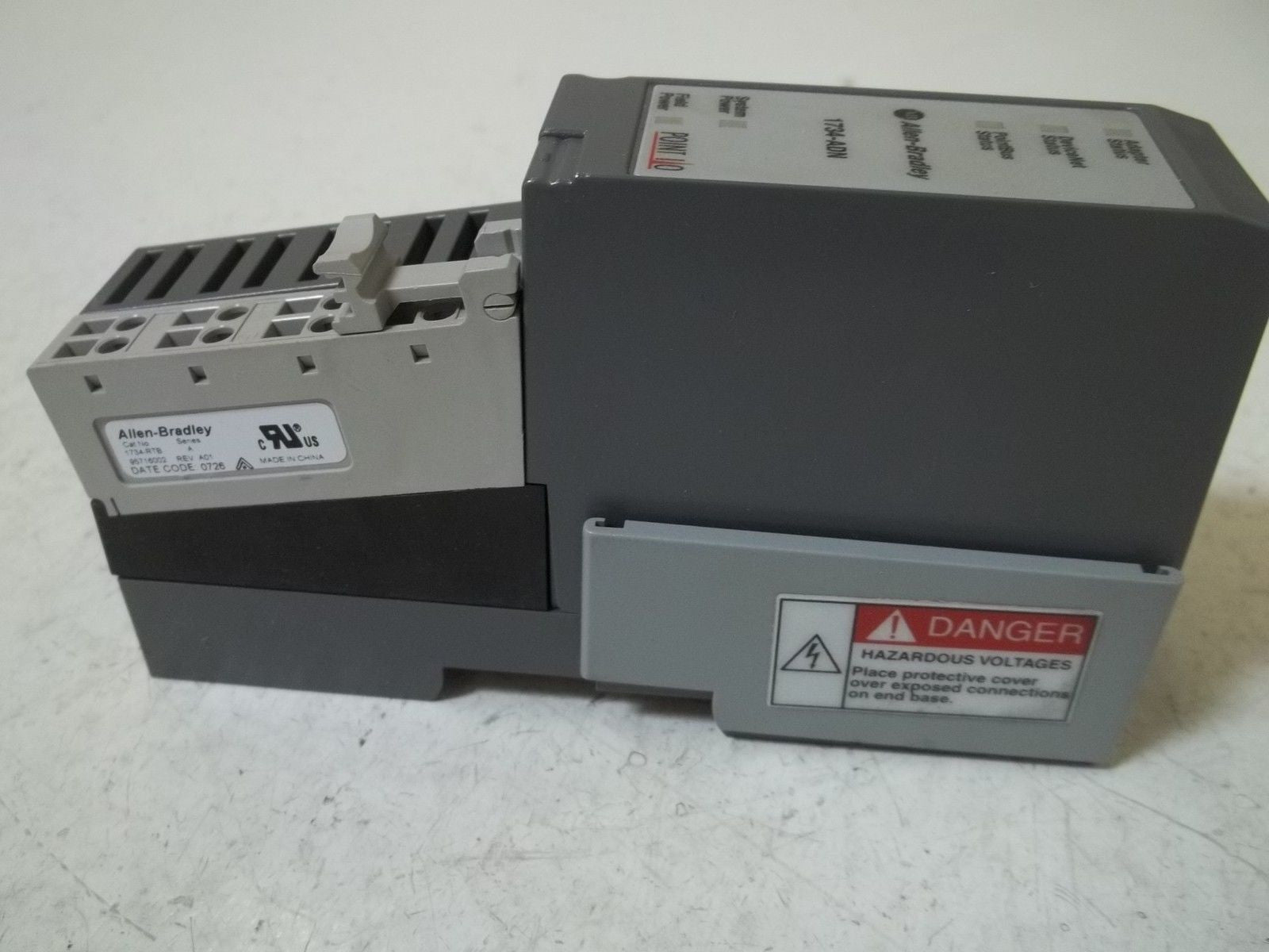 ALLEN BRADLEY POINT I/O 1734-ADN SER. B F/W 3.001 ADAPTER MODULE *NEW IN BOX*