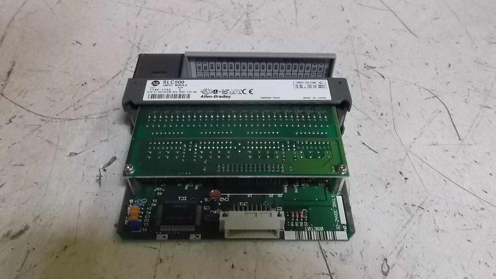 ALLEN BRADLEY SLC 500 1746-IV32 SER. C INPUT MODULE *USED*