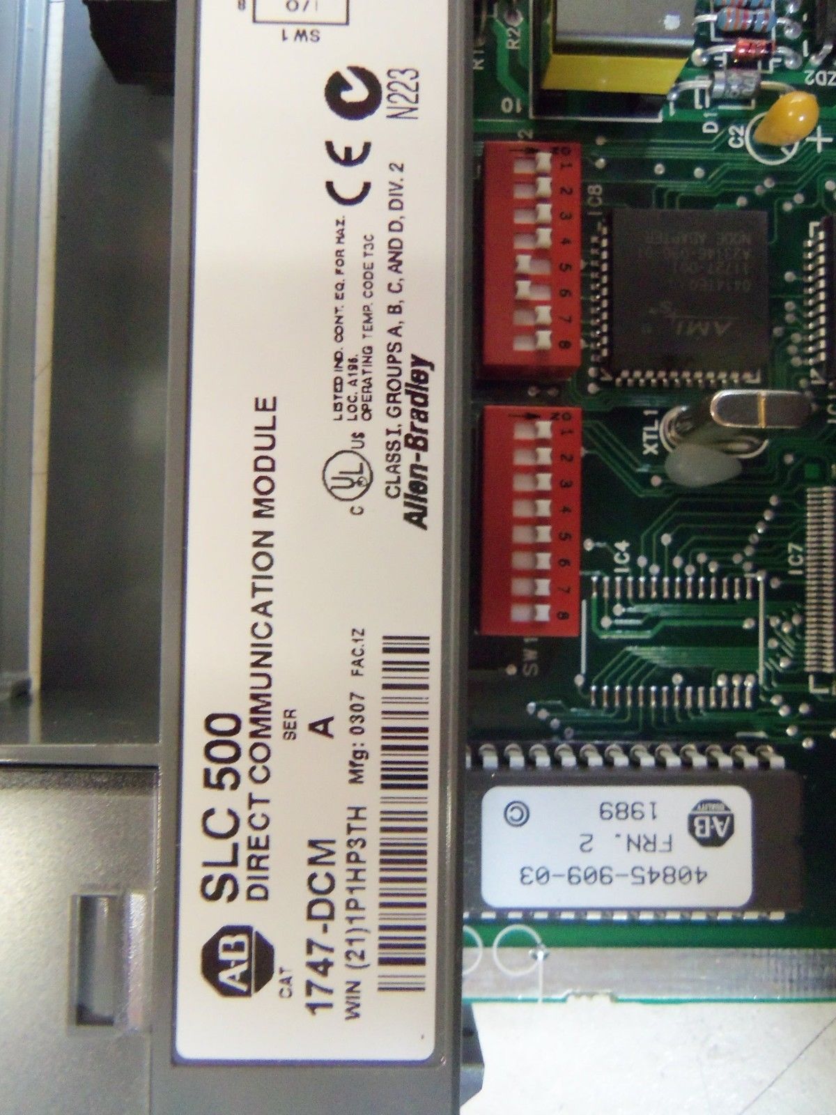 ALLEN BRADLEY 1747-DCM SERIES A DIRECT COMMUNICATION MODULE *NEW IN BOX*