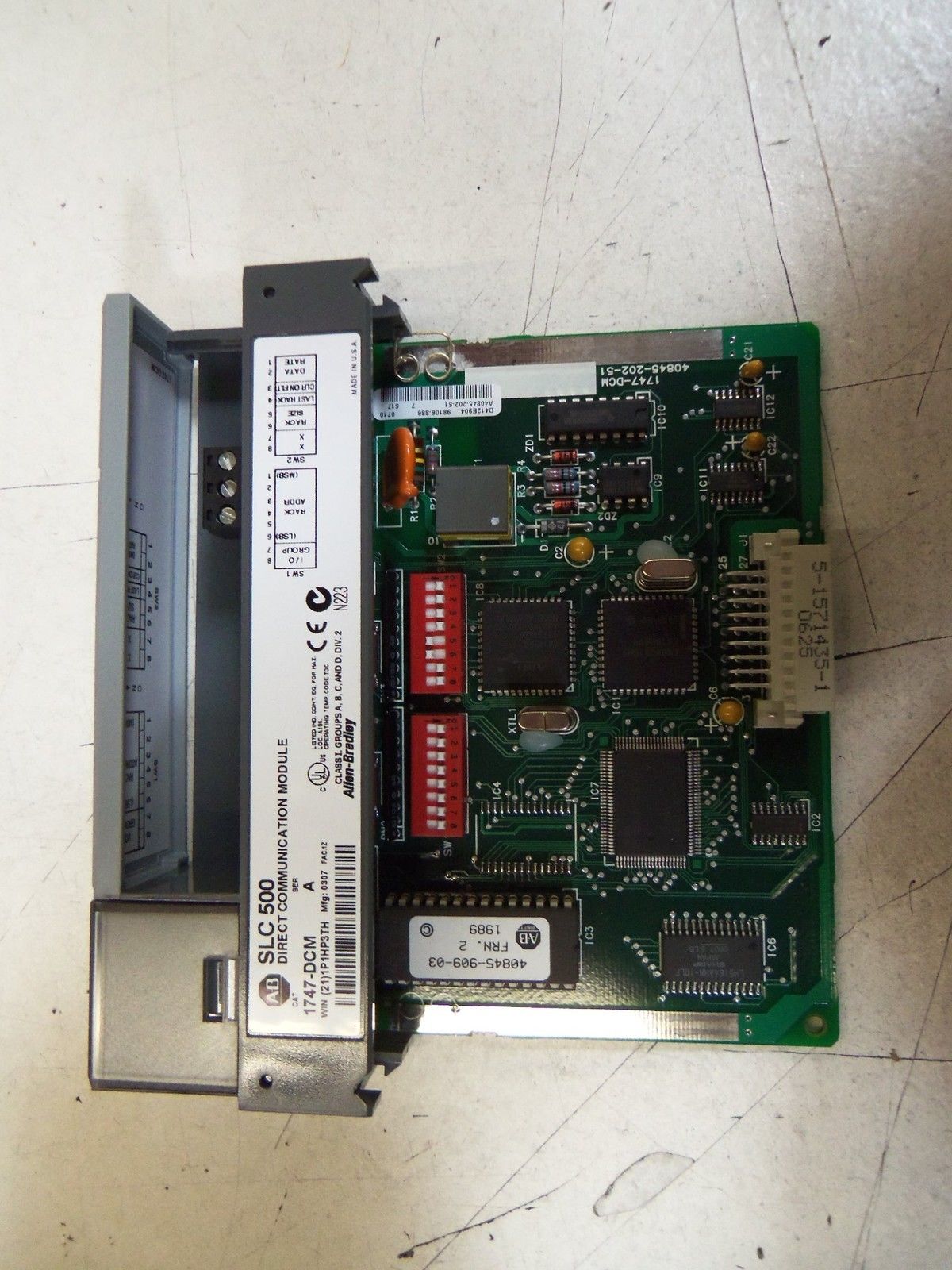 ALLEN BRADLEY 1747-DCM SERIES A DIRECT COMMUNICATION MODULE *NEW IN BOX*