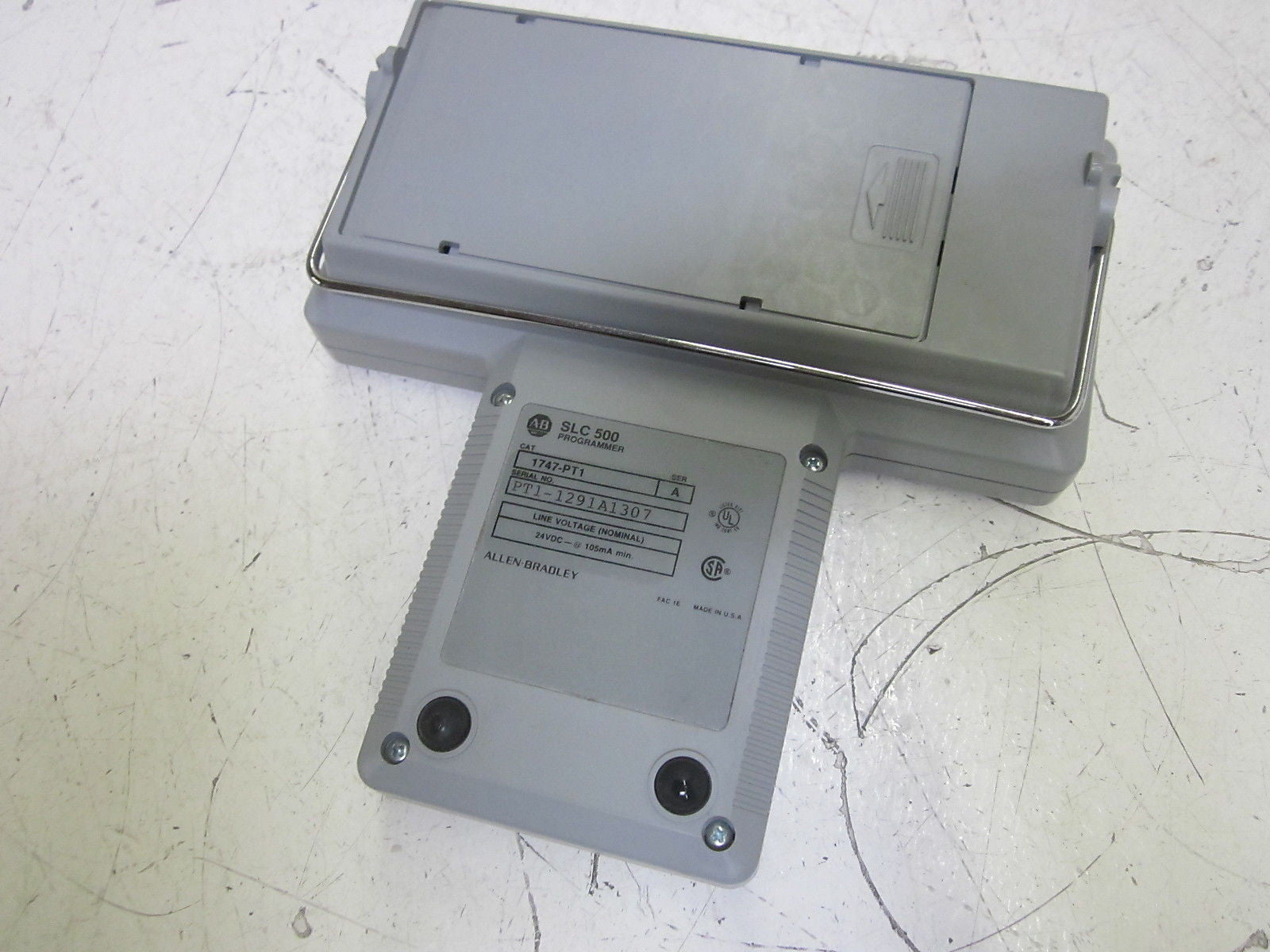 ALLEN BRADLEY 1747-PT1 SER.A  SLC 500 PROGRAMMER  *USED*