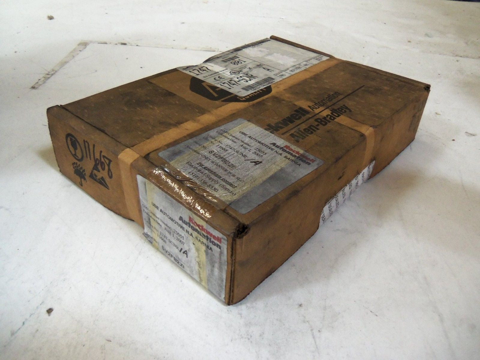 ALLEN BRADLEY CONTROLNET 1747-SCNR SER. A SCANNER DATE: 2000 *FACTORY SEALED*