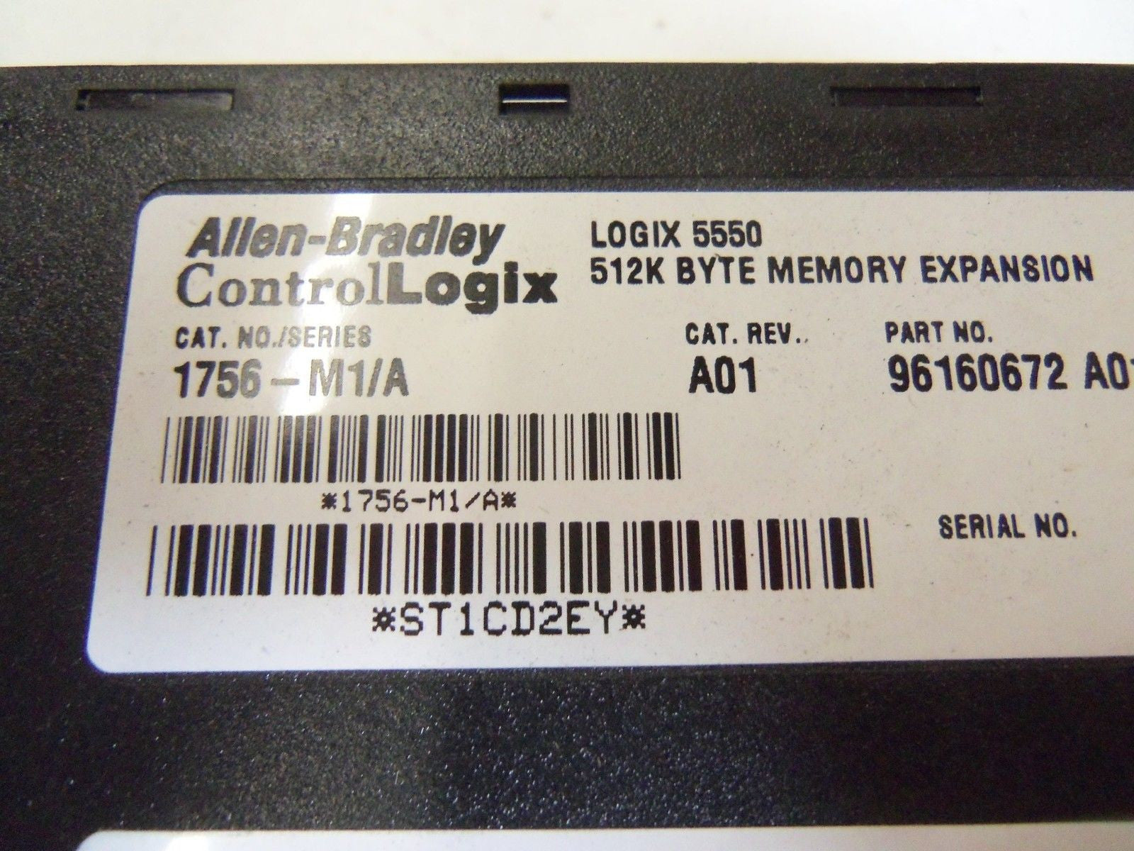 ALLEN BRADLEY CONTROLLOGIX 1756-L1M1 SER. A F/W 2.11 PROCESSOR UNIT *USED*