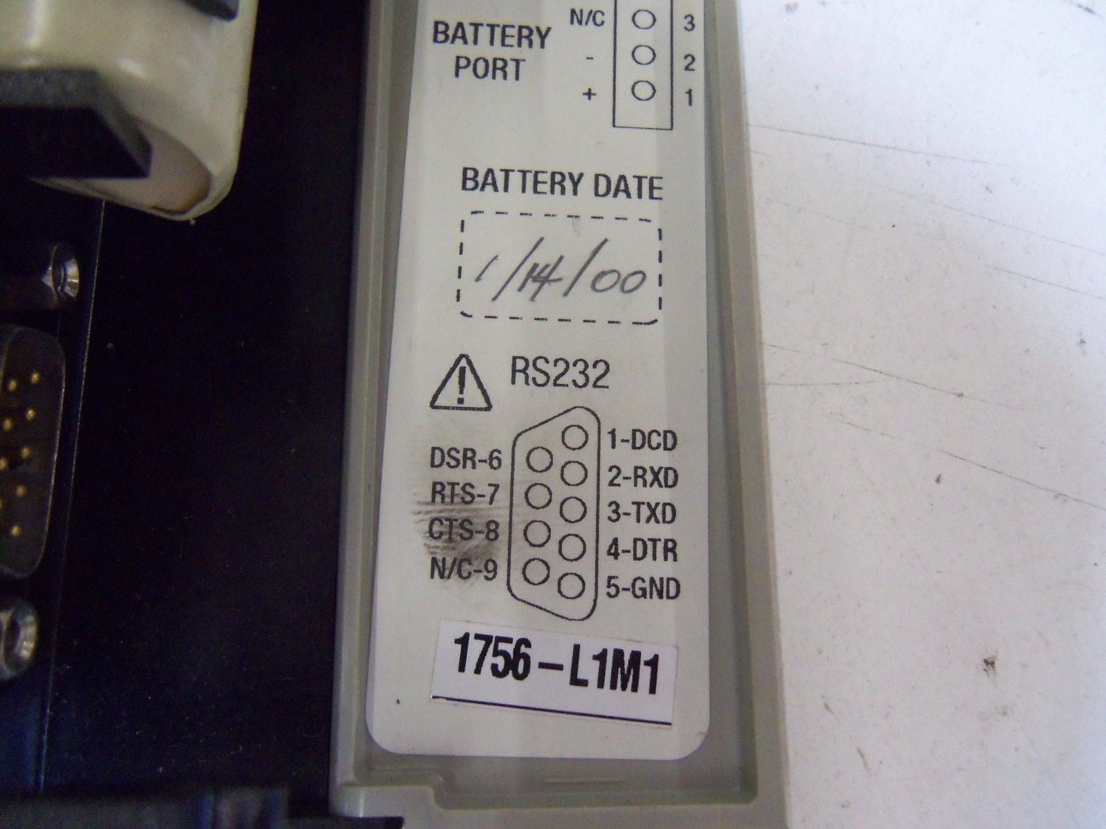 ALLEN BRADLEY CONTROLLOGIX 1756-L1M1 SER. A F/W 2.11 PROCESSOR UNIT *USED*