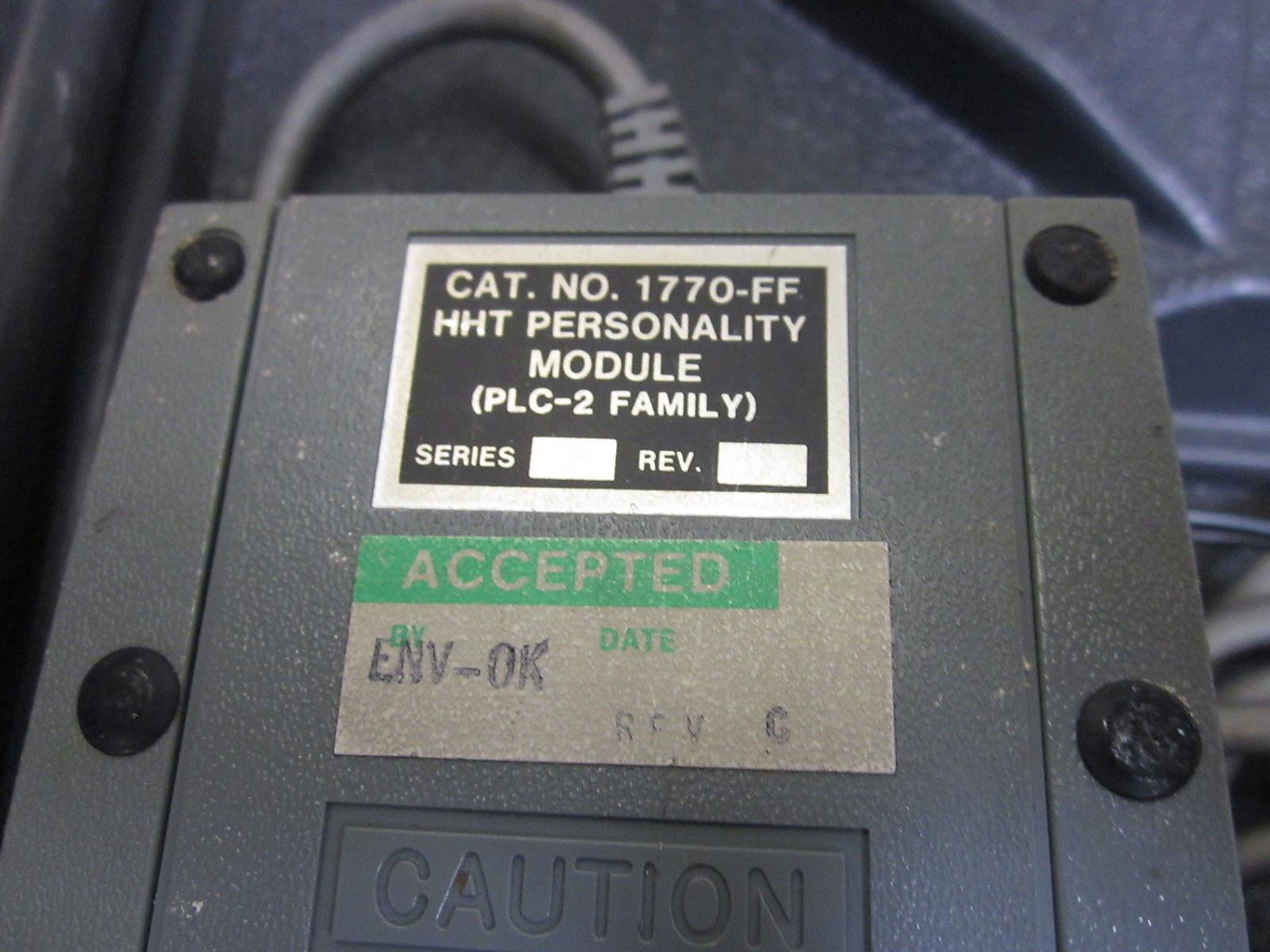 ALLEN BRADLEY 1770-X1 HAND HELD TERMINAL CARRYING CASE *USED*