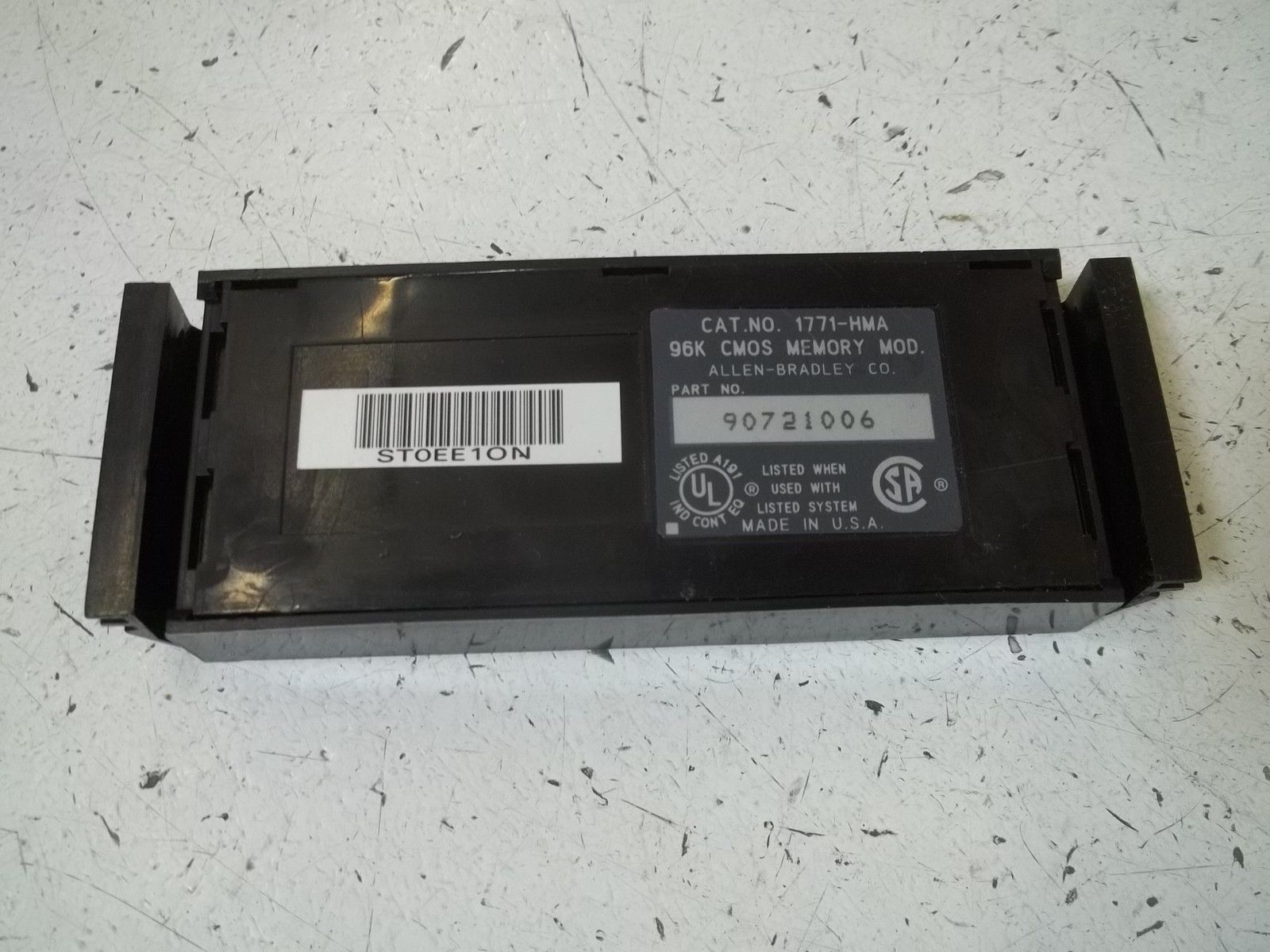 ALLEN BRADLEY 1771-HMA 96K CMOS MEMORY CARD *NEW IN BOX*