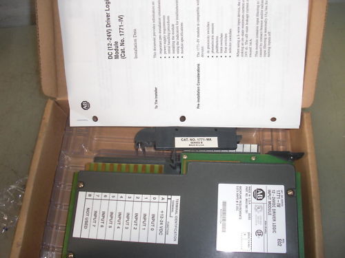 ALLEN BRADLEY 1771-IV 12-24VDC DRIVER LOGIC INPUT MODULE  *NEW IN BOX*