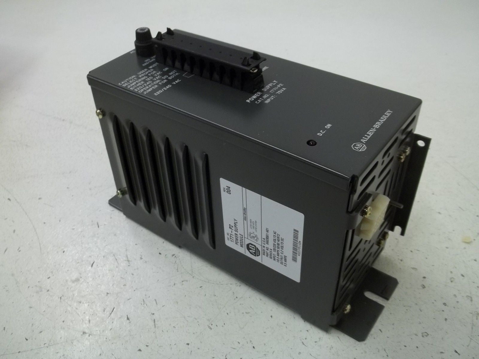 ALLEN BRADLEY 1771-P2 POWER SUPPLY MODULE *NEW IN BOX*