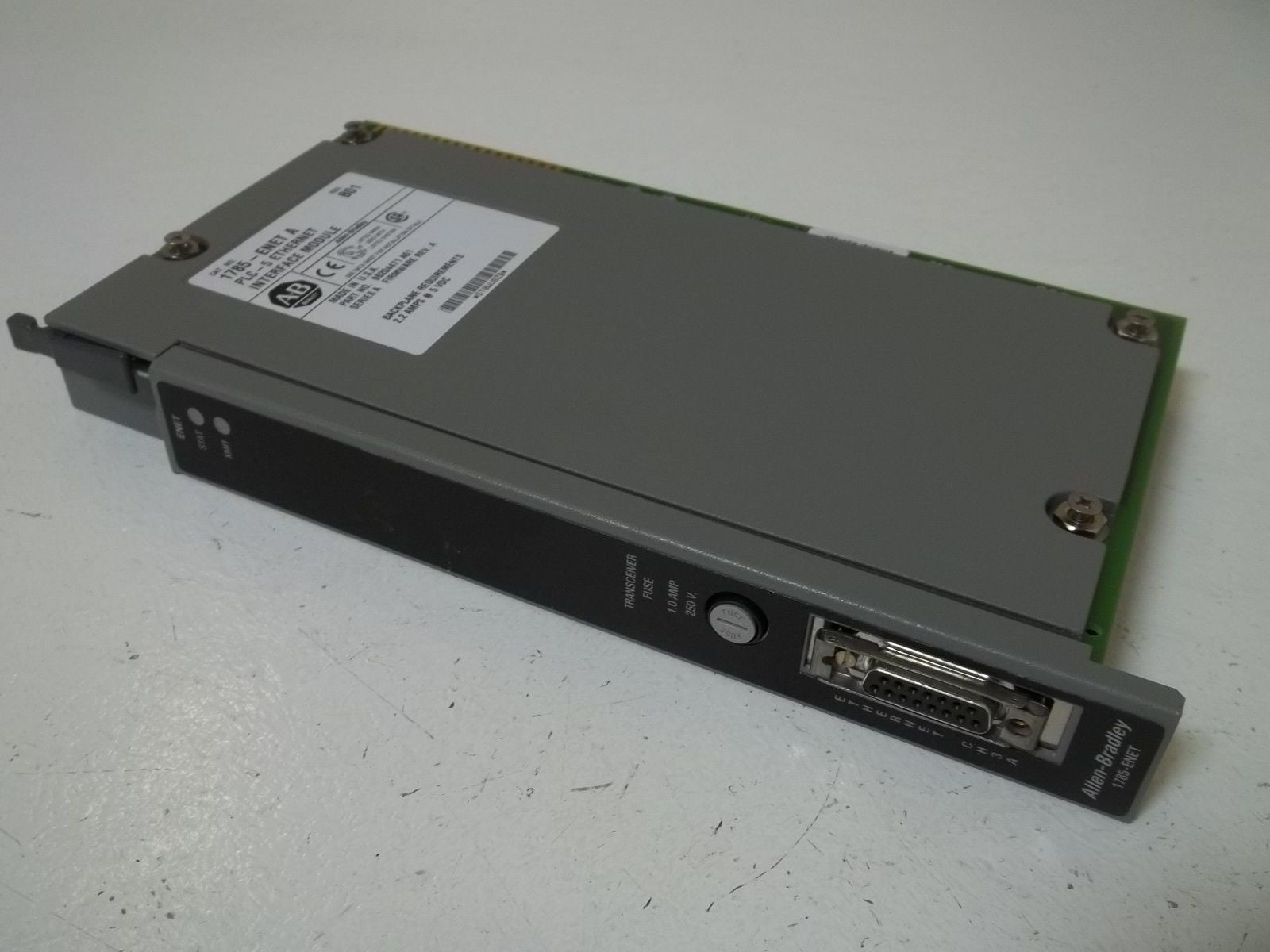 ALLEN BRADLEY 1785-ENET  SER. A F/W A ETHERNET INTERFACE MODULE *NEW IN BOX*