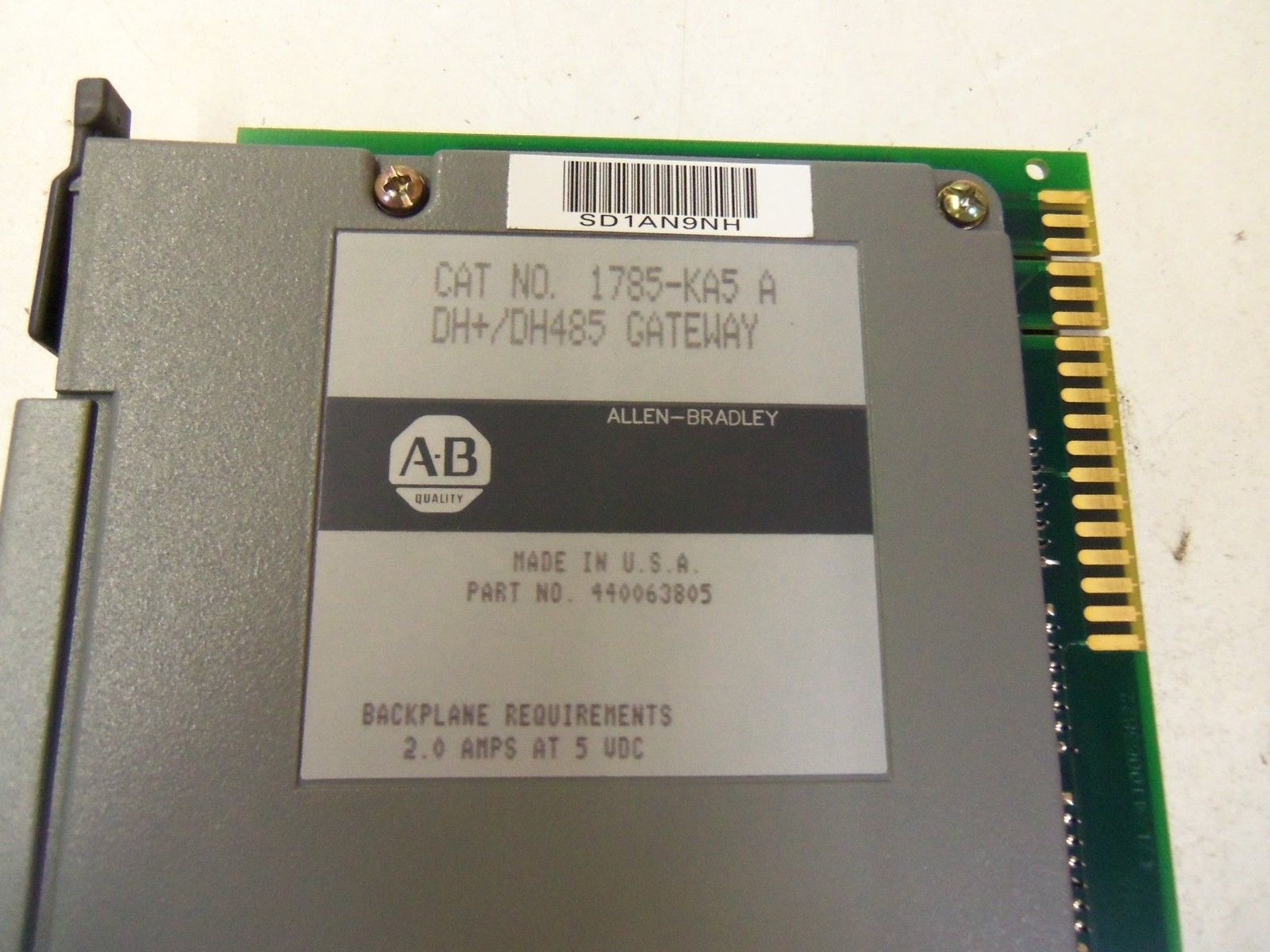 ALLEN BRADLEY 1785-KA5 SER. A DH+/DH485 GATEWAY MODULE *NEW IN BOX*