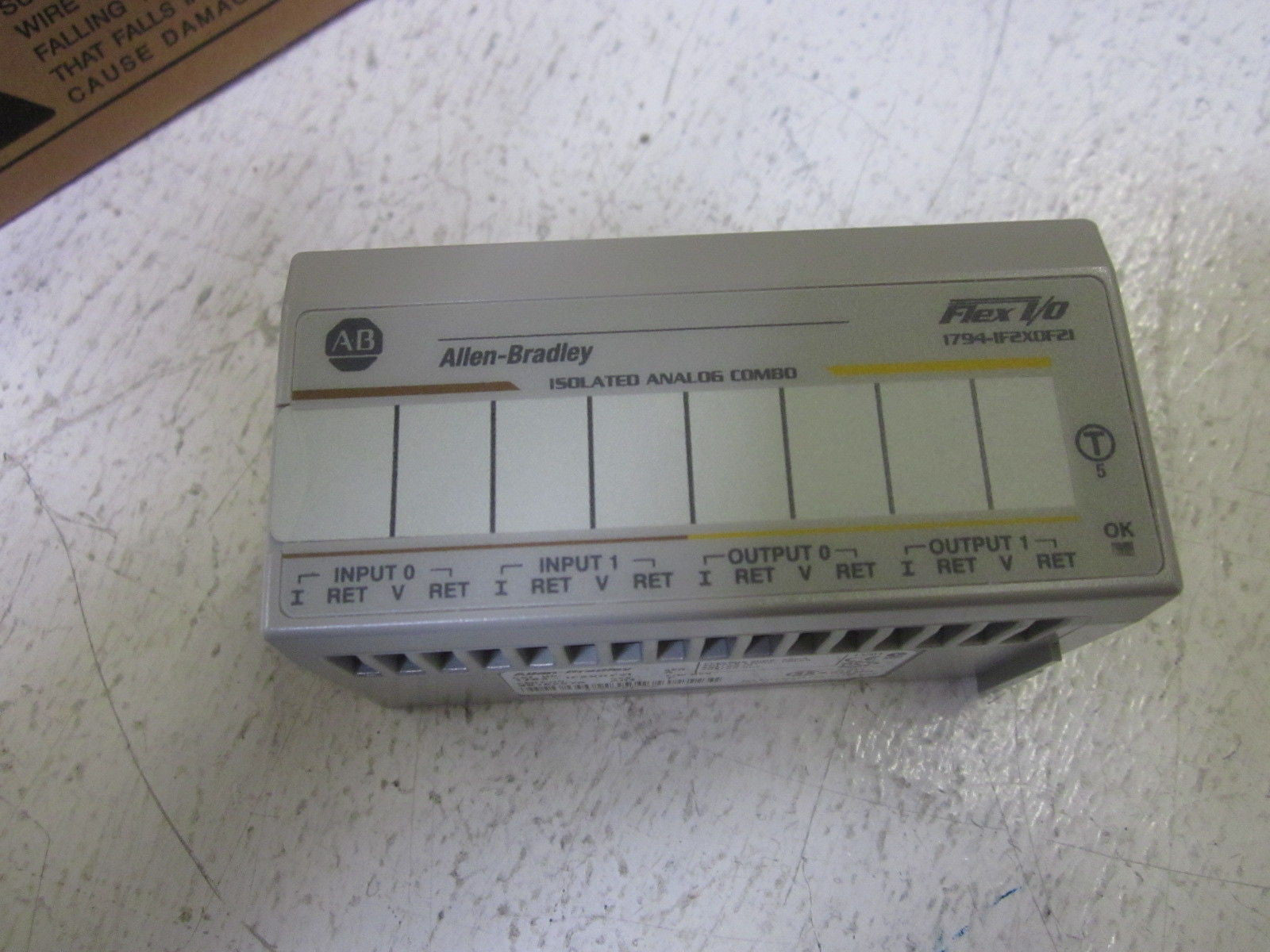 ALLEN BRADLEY FLEX I/O 1794-1F2X0F21 SER. A COMBINATION MODULE *NEW IN BOX*