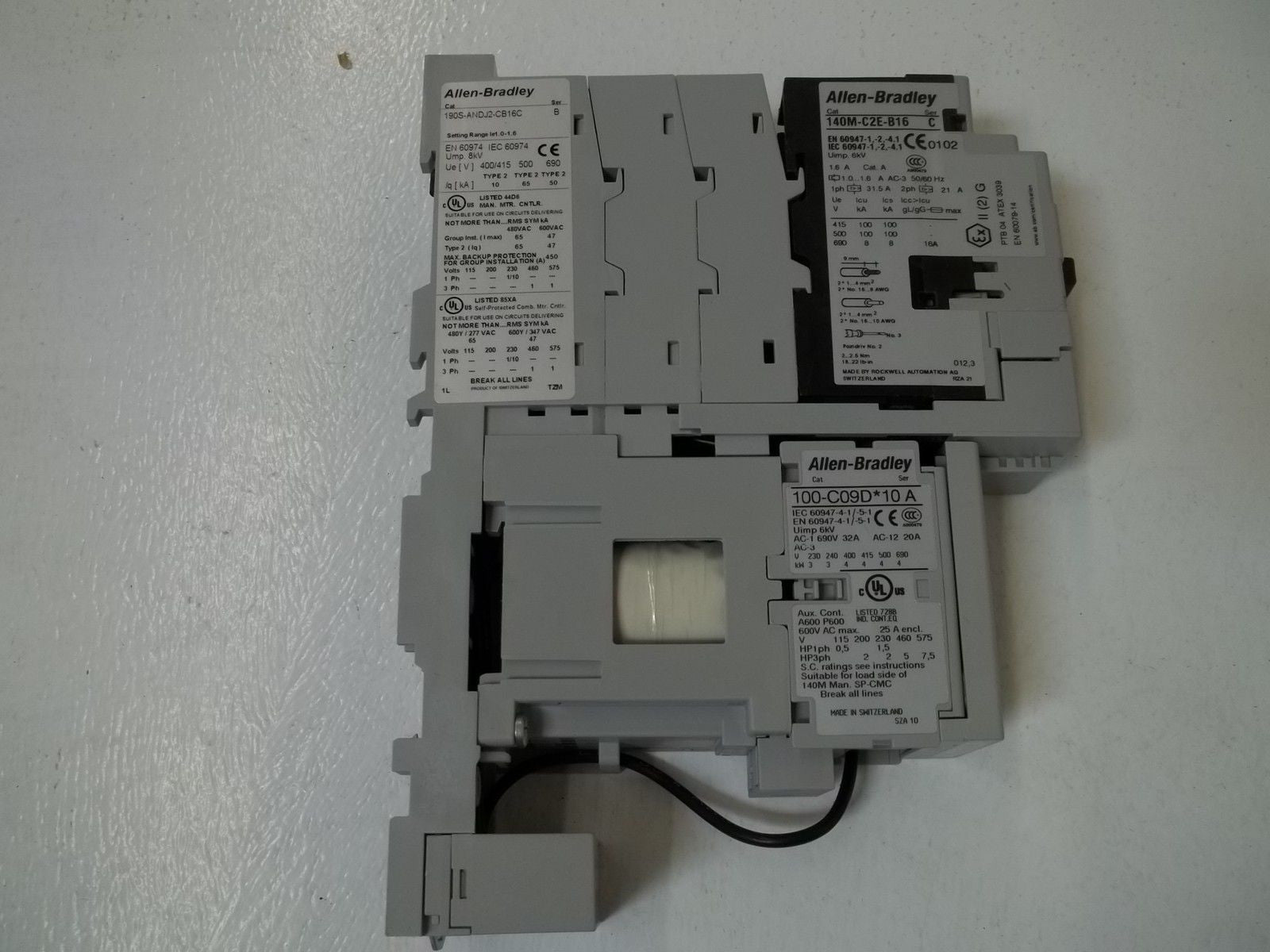 ALLEN BRADLEY 190S-ANDJ2-CB16C SER.B *NEW NO BOX*