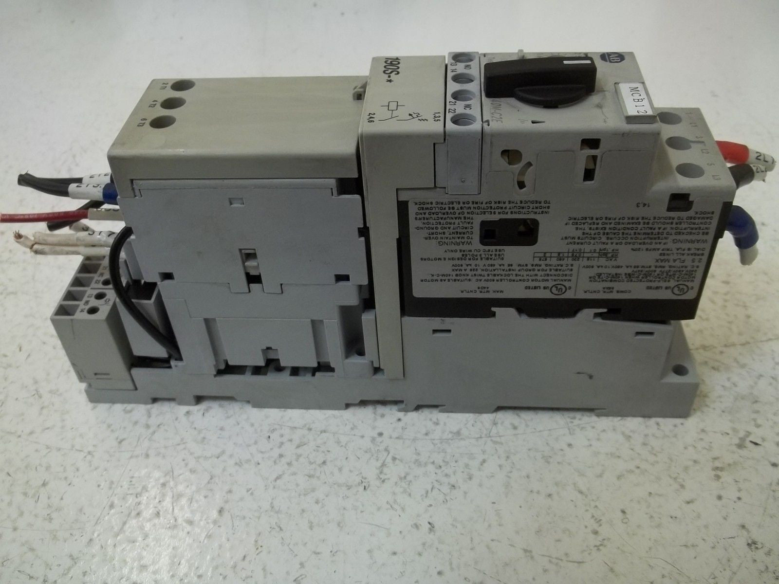 ALLEN BRADLEY 190S-AND2-CB10C SER.A *USED*