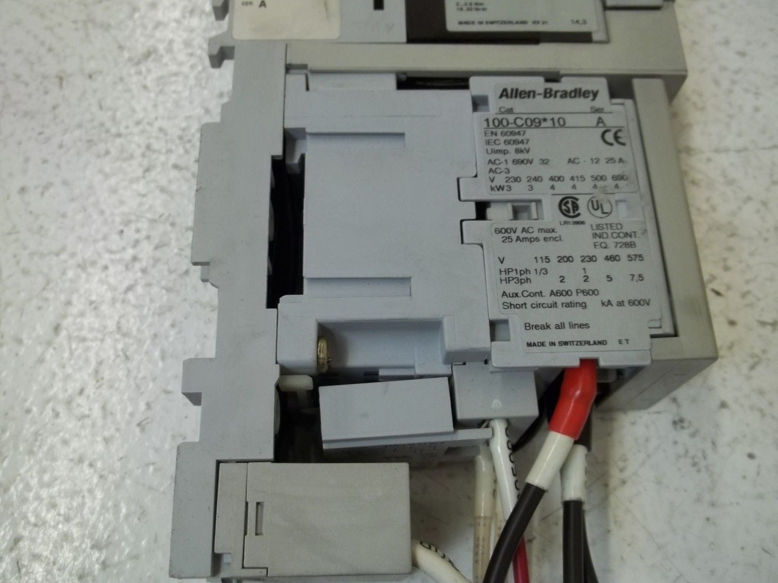 ALLEN BRADLEY 190S-AND2-CB10C SER.A *USED*