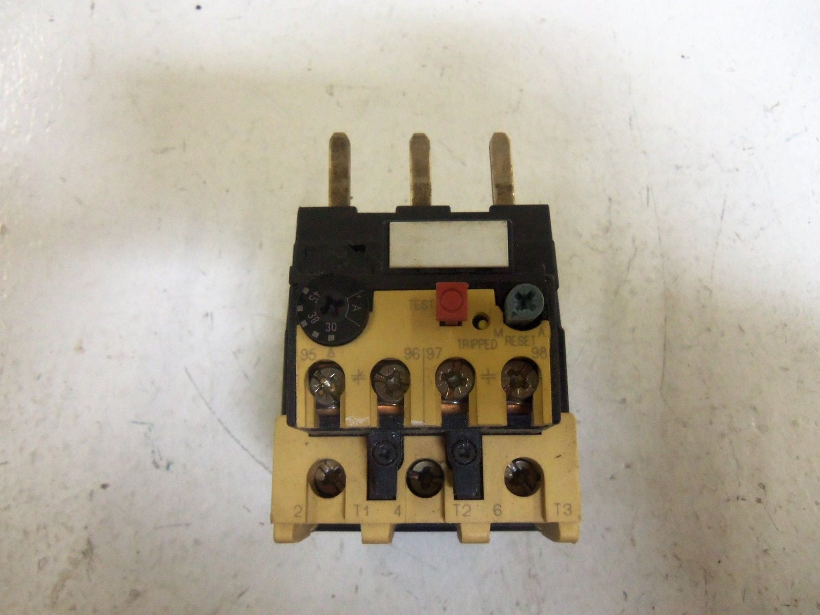 ALLEN BRADLEY 193-CPC45 SER. B OVERLOAD RELAY *USED*