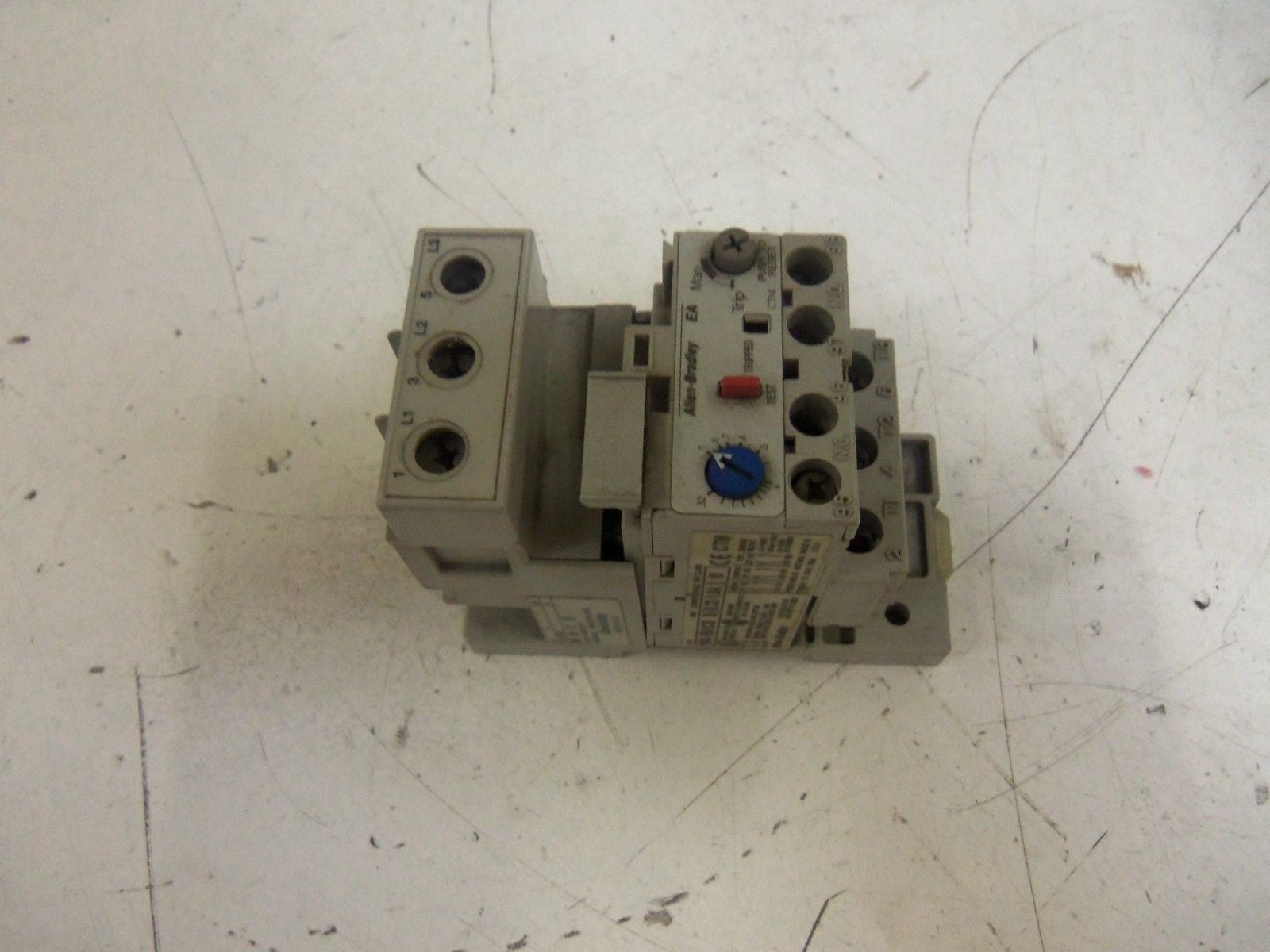 ALLEN BRADLEY 193-EA1CB SER. B w/ 193-EPM1 SER. A *USED*