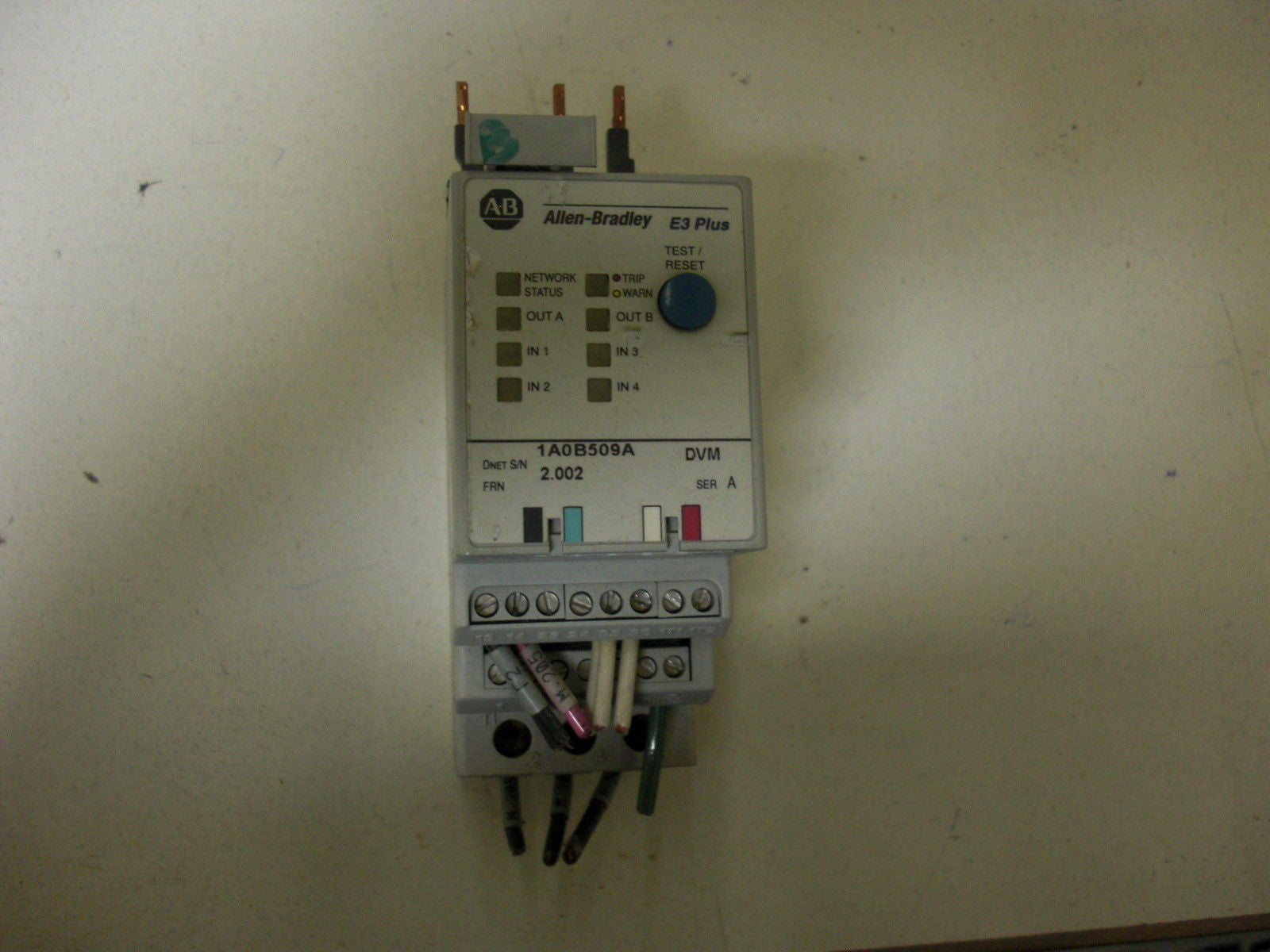 ALLEN BRADLEY 193-EC2AB SERIES A SOLID STATE OVERLOAD RELAY *USED*