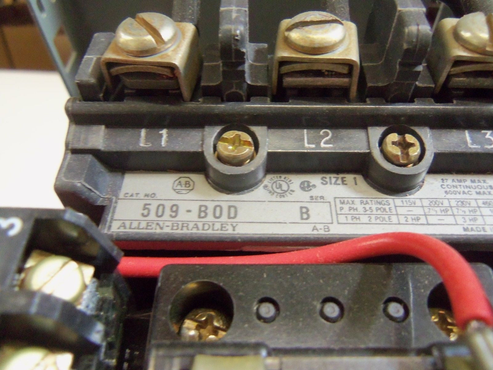 ALLEN BRADLEY 2112B-BAB-3-4R-6P-24R-34 SER. N *NEW NO BOX*
