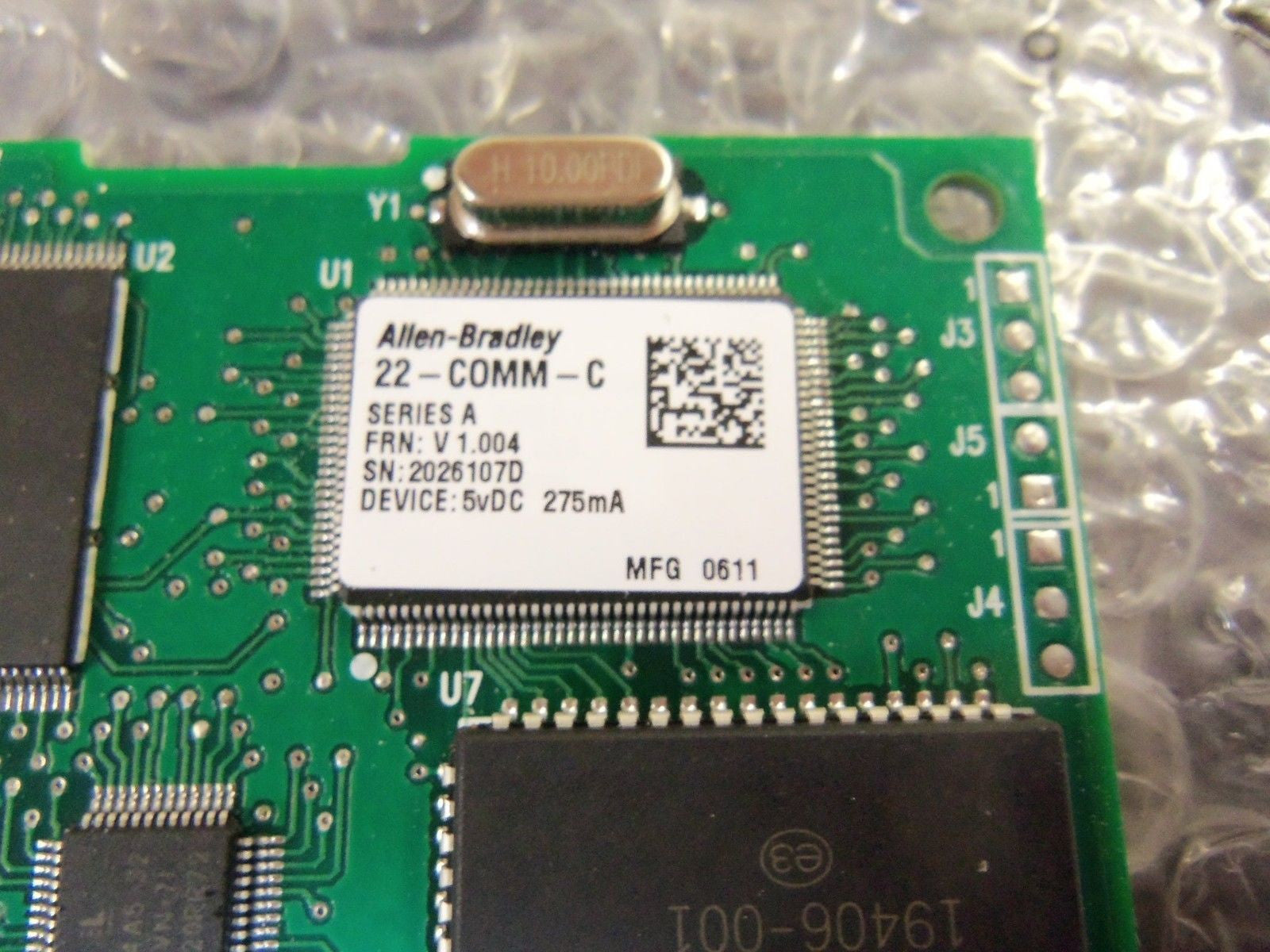 ALLEN BRADLEY 22-COMM-C SERIES A POWERFLEX COMPONENT ADAPTER *NEW IN BOX*