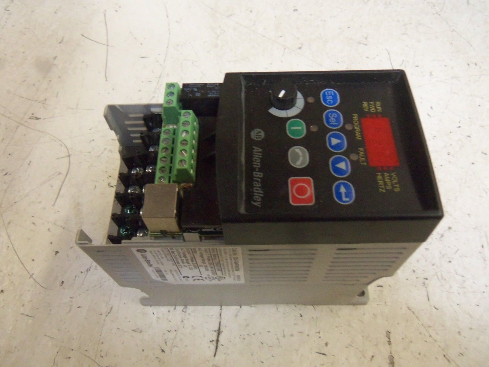 ALLEN BRADLEY POWERFLEX 4 22A-B4P5N104 SER. A AC DRIVE (AS PICTURED) *USED*