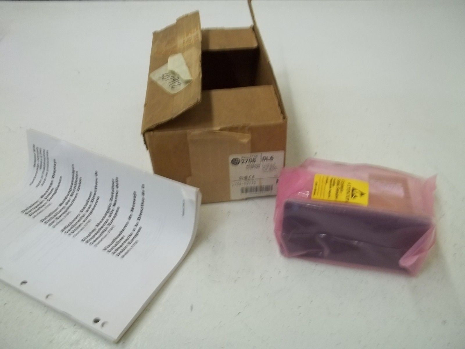 ALLEN BRADLEY 2706-D21J2 SER.B MESSAGE DISPLAY *NEW IN BOX*