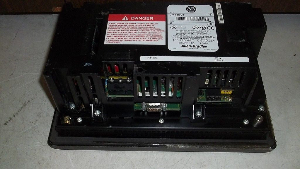 ALLEN BRADLEY 2711-B6C8 SERIES B   REV. C  FRN.  3.30 *USED*