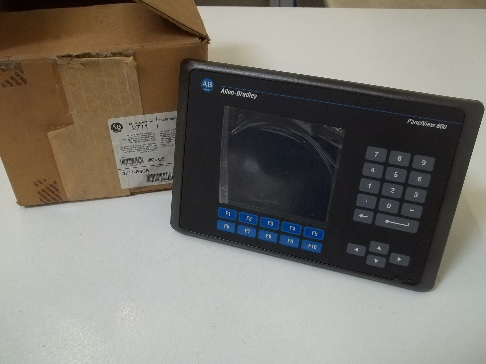 ALLEN BRADLEY PANELVIEW 600 2711-B6C5 SER.C FRN 4.46 *NEW IN BOX*