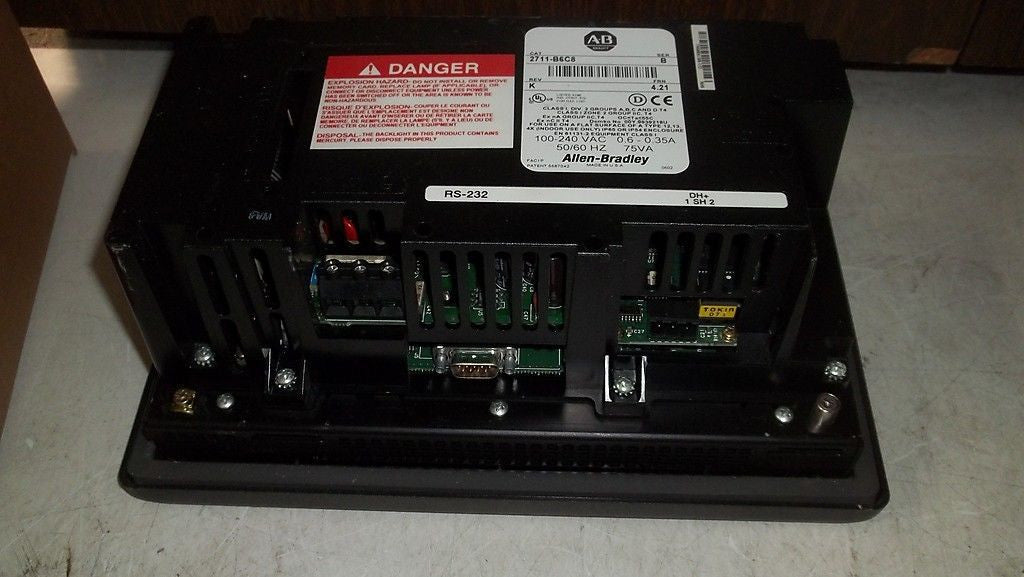 ALLEN BRADLEY 2711-B6C8 SERIES B   REV. K  FRN.  4.21 *USED*