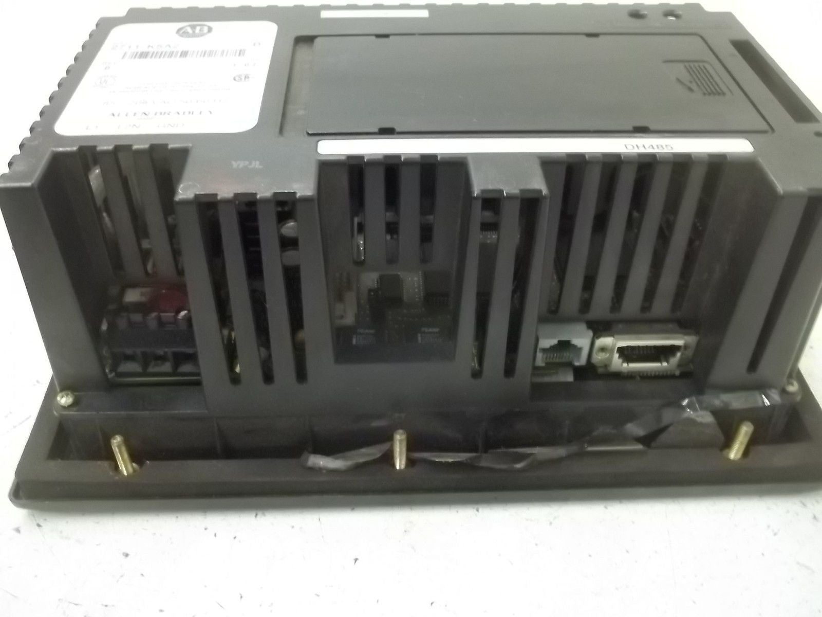ALLEN  BRADLEY PANELVIEW 550 2711-K5A2 SER. B REV. D FRN 1.07 PANEL *USED*