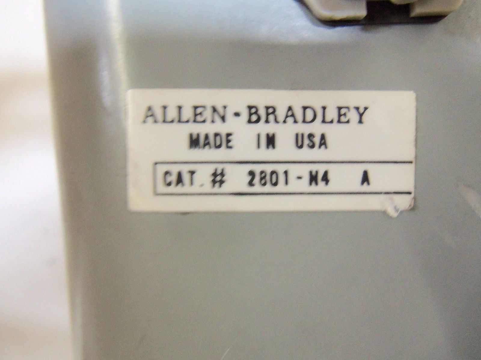 ALLEN BRADLEY 2801-N4 SERIES A W/ SONY XC-39 CAMERA & DC-39 POWER*NEW IN BOX*