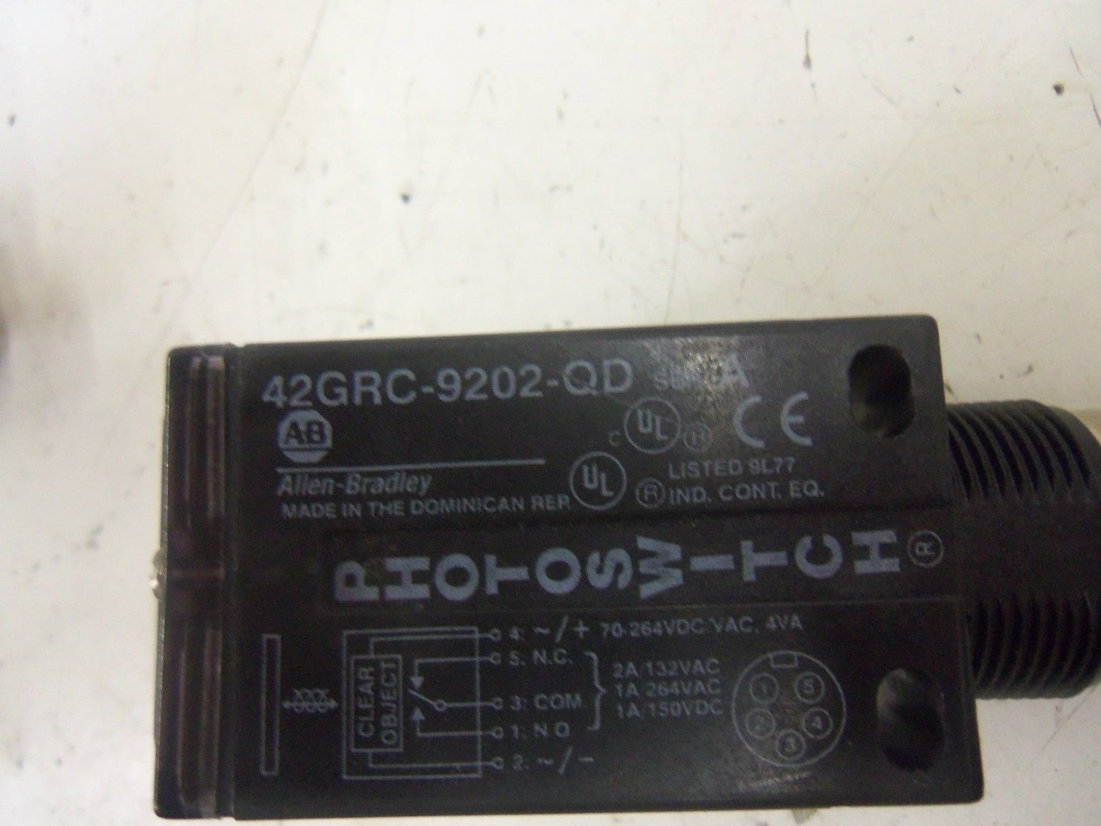 ALLEN BRADLEY 42GRC-9202-QD SER. A PHOTOSWITCH *NEW NO BOX*