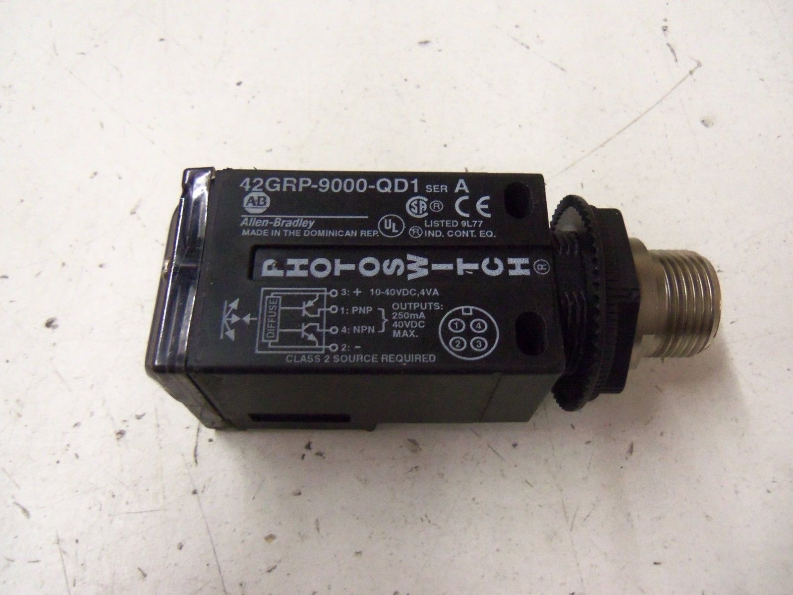 ALLEN BRADLEY 42GRP-9000-QD1 SERIES A *USED*