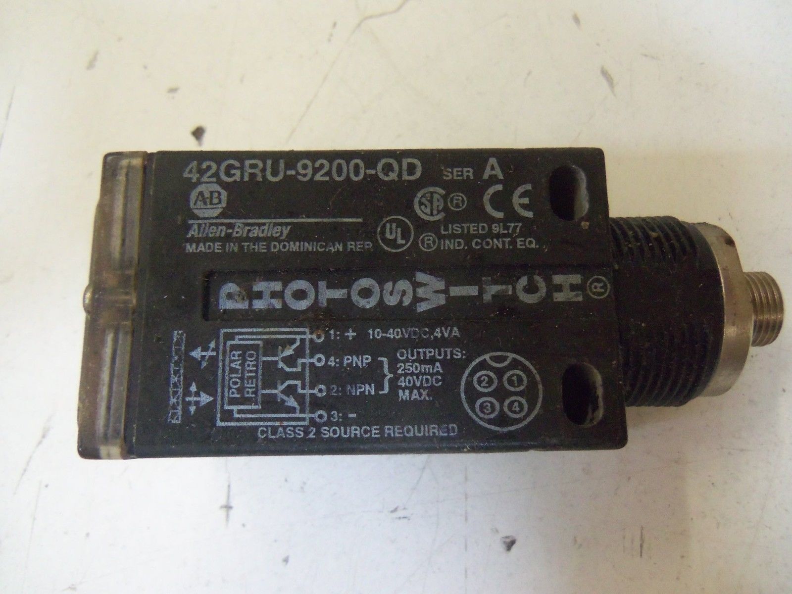 ALLEN BRADLEY 42GRU-9200-QD SERIES A *USED*