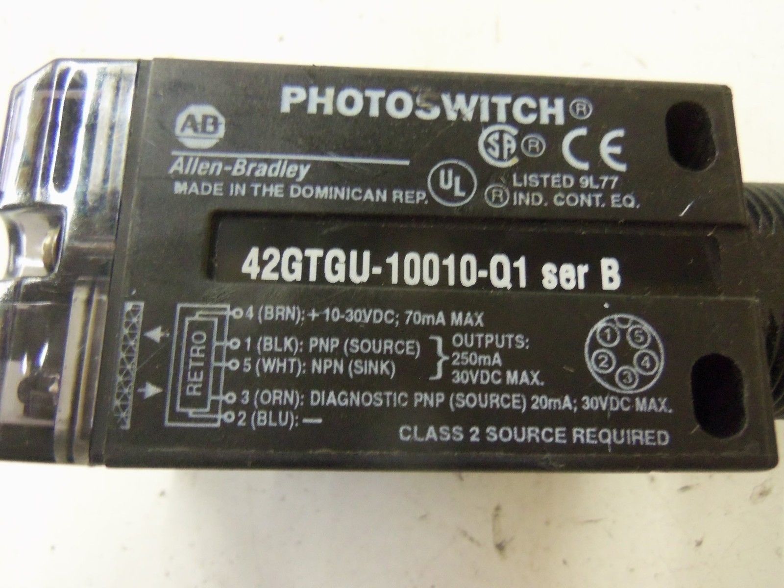 ALLEN BRADLEY 42GTG4-10010-Q1 SERIES B *NEW NO BOX*