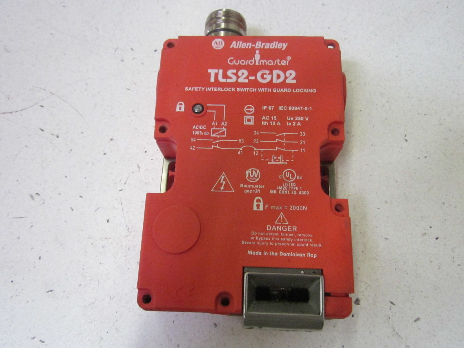ALLEN BRADLEY 440G-T27244 SER.B   *USED*