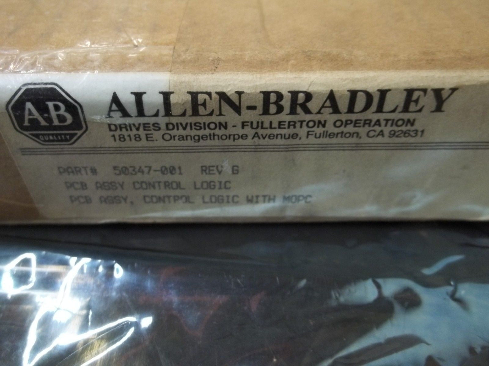 ALLEN BRADLEY 50347-001 *USED*