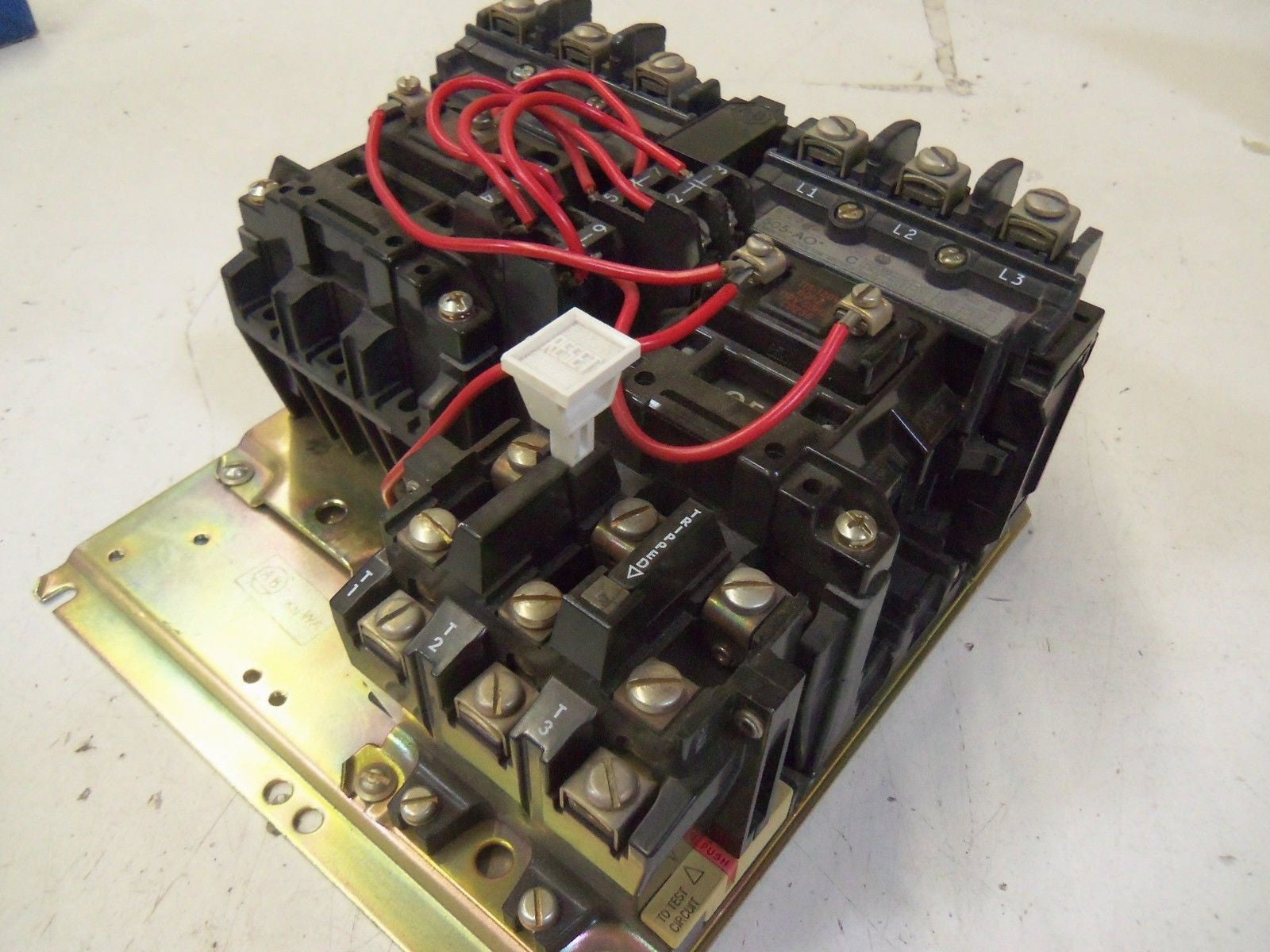 ALLEN BRADLEY SIZE 0 505-AO* SER. C REVERSING STARTER 115-120V *NEW NO BOX*