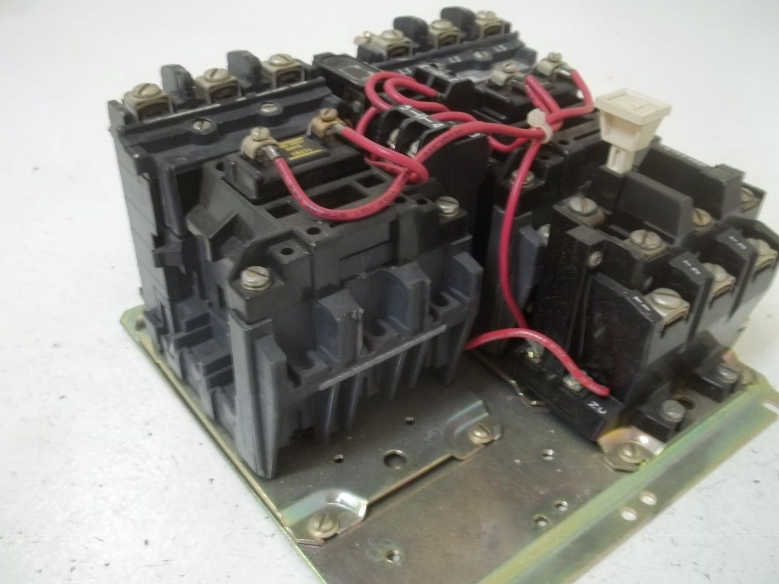ALLEN BRADLEY SIZE 1 505-BOB SER. C REVERSING STARTER 460-480V *USED*