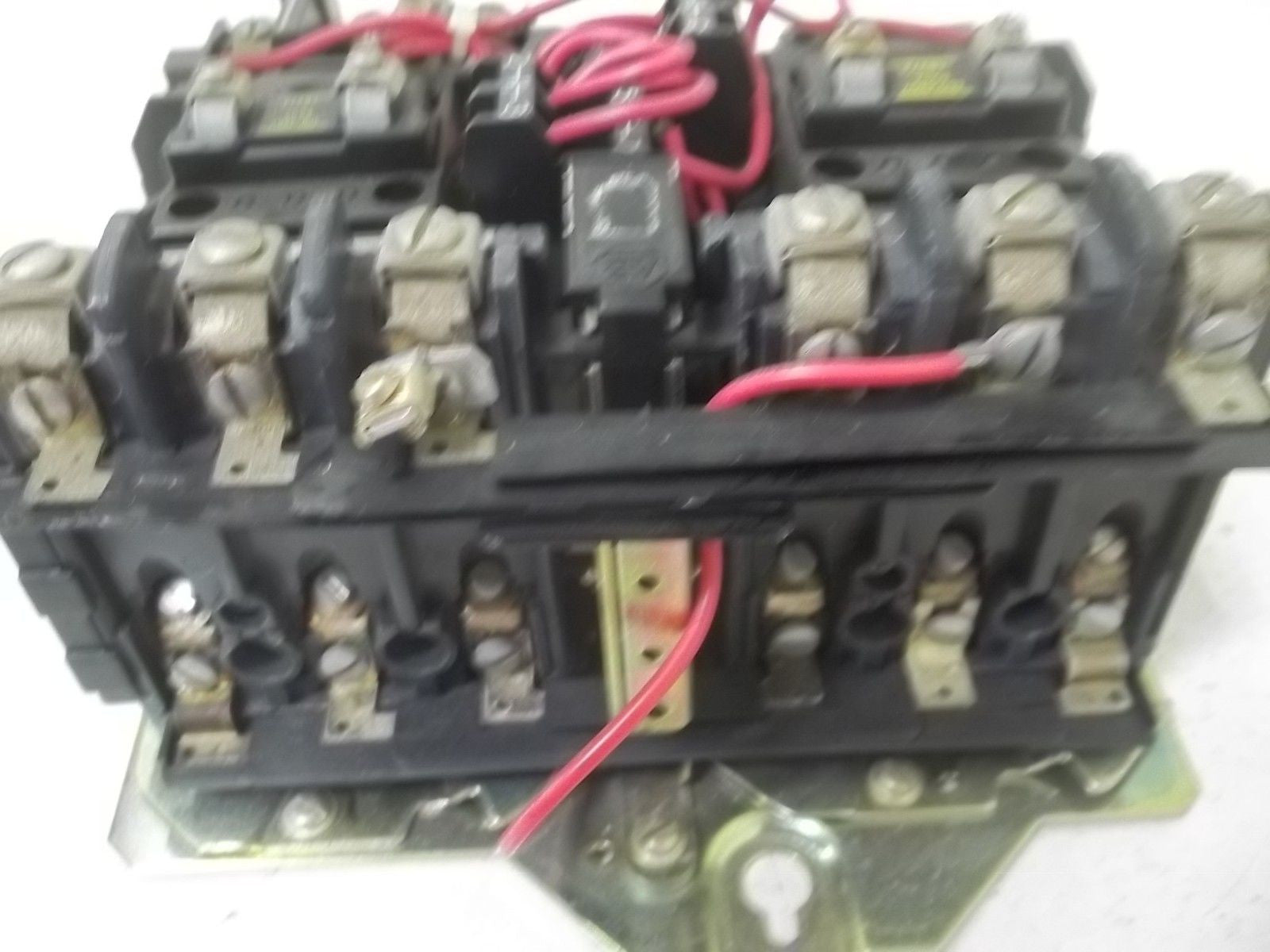 ALLEN BRADLEY SIZE 1 505-BOB SER. C REVERSING STARTER 460-480V *USED*