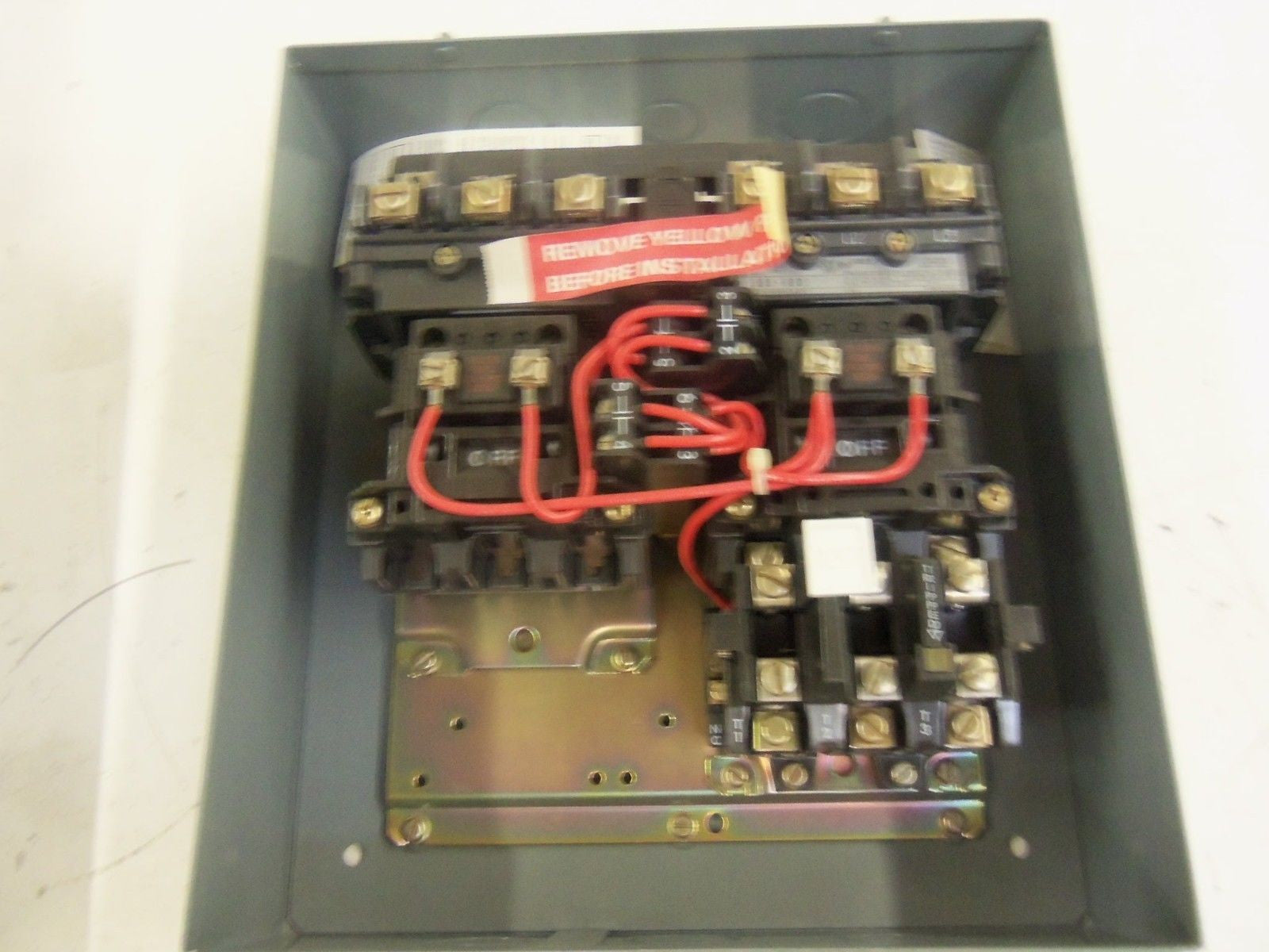 ALLEN BRADLEY 505-BAD SER. C REVERSING CONTROLLER w/ OVERLOAD RELAYS*NEW NO BOX*